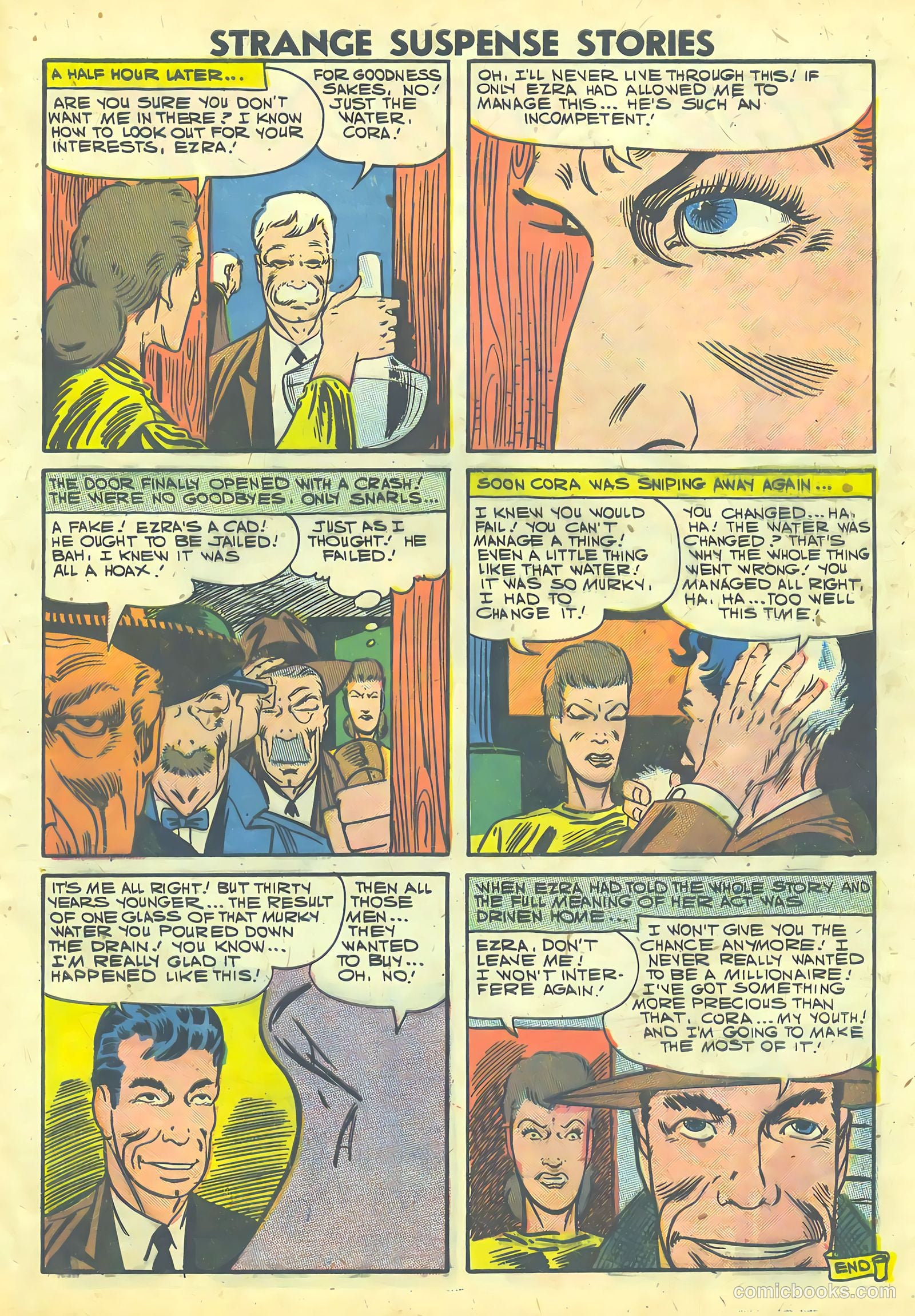 Strange Suspense Stories #36 (1958) — page 7 of 68