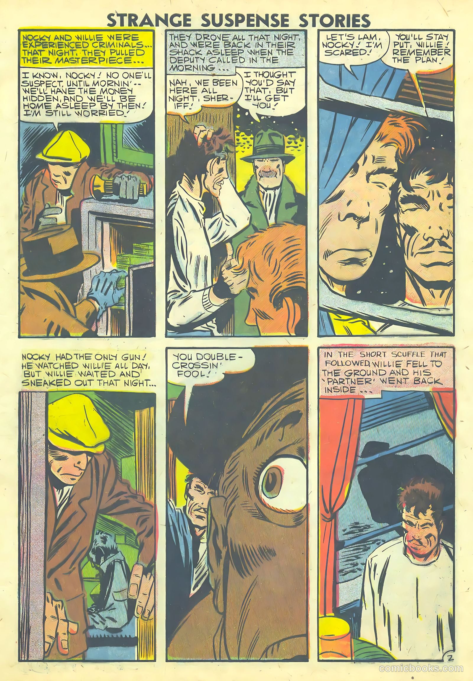 Strange Suspense Stories #36 (1958) — page 9 of 68