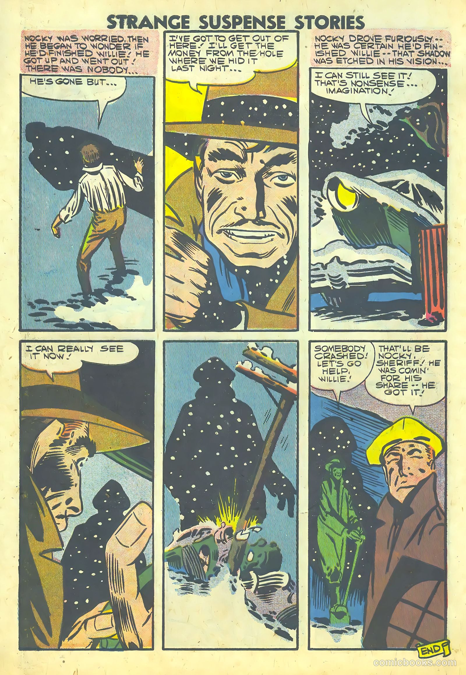 Strange Suspense Stories #36 (1958) — page 10 of 68