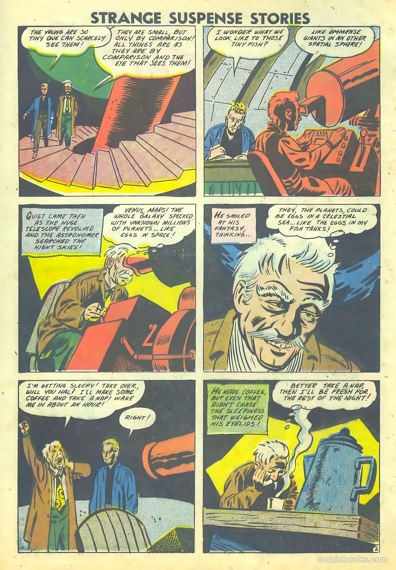 Strange Suspense Stories #36 (1958) — page 12 of 68