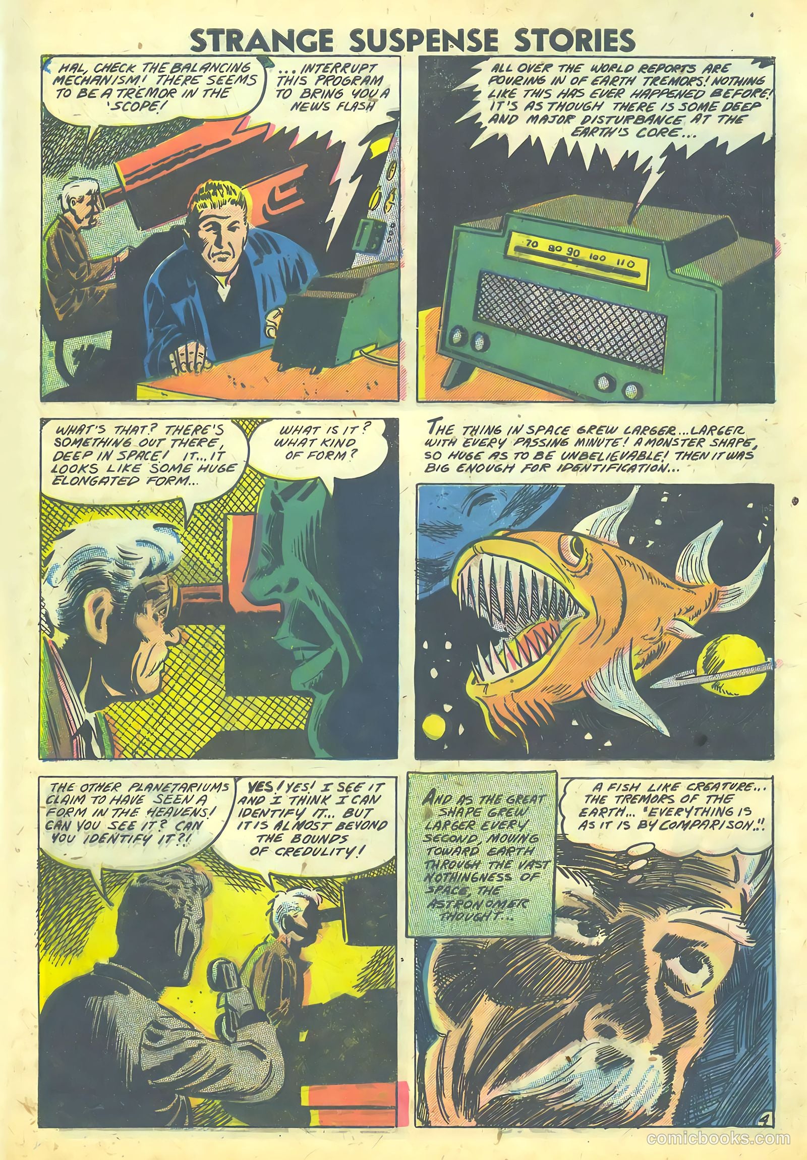 Strange Suspense Stories #36 (1958) — page 14 of 68