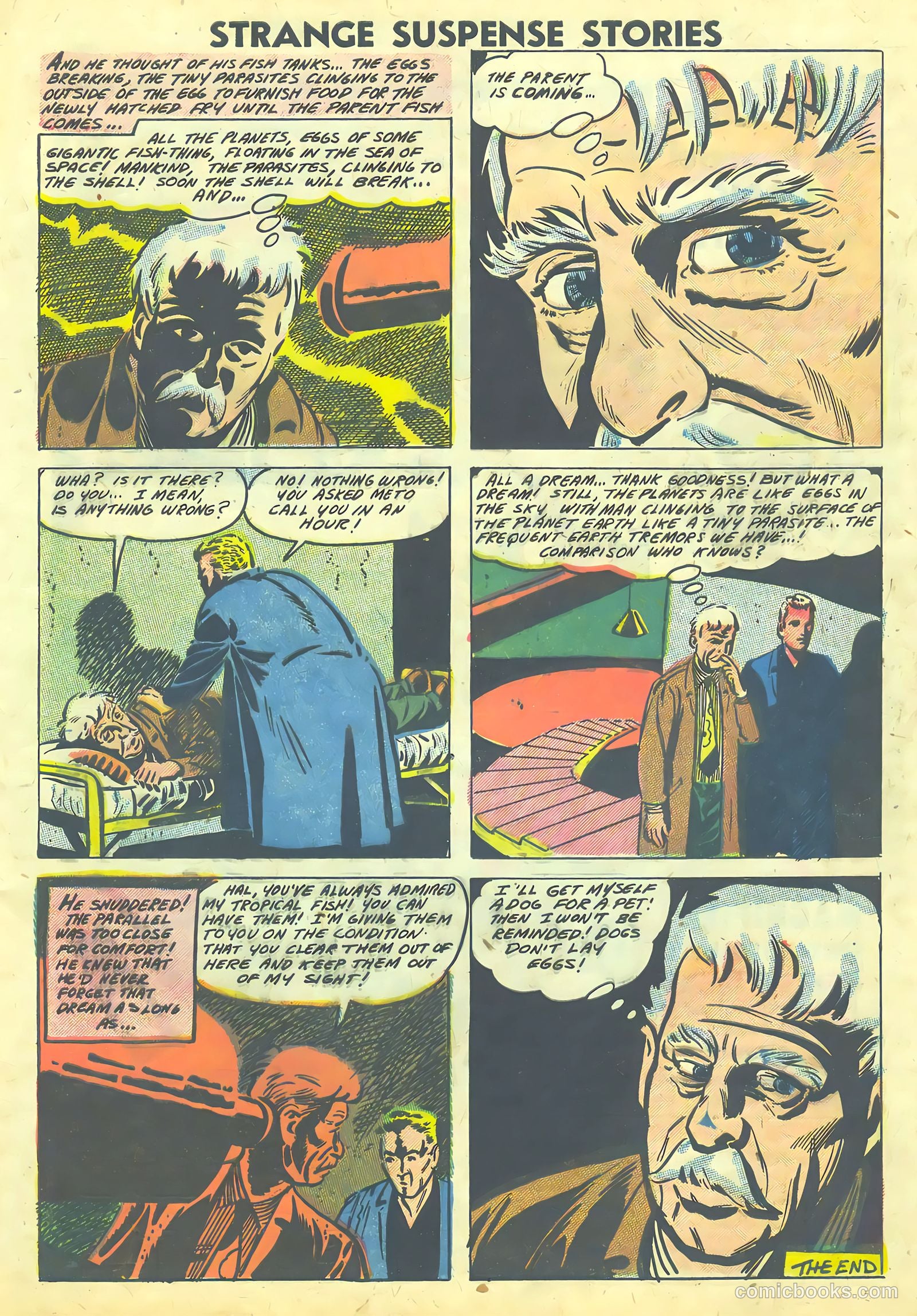 Strange Suspense Stories #36 (1958) — page 15 of 68