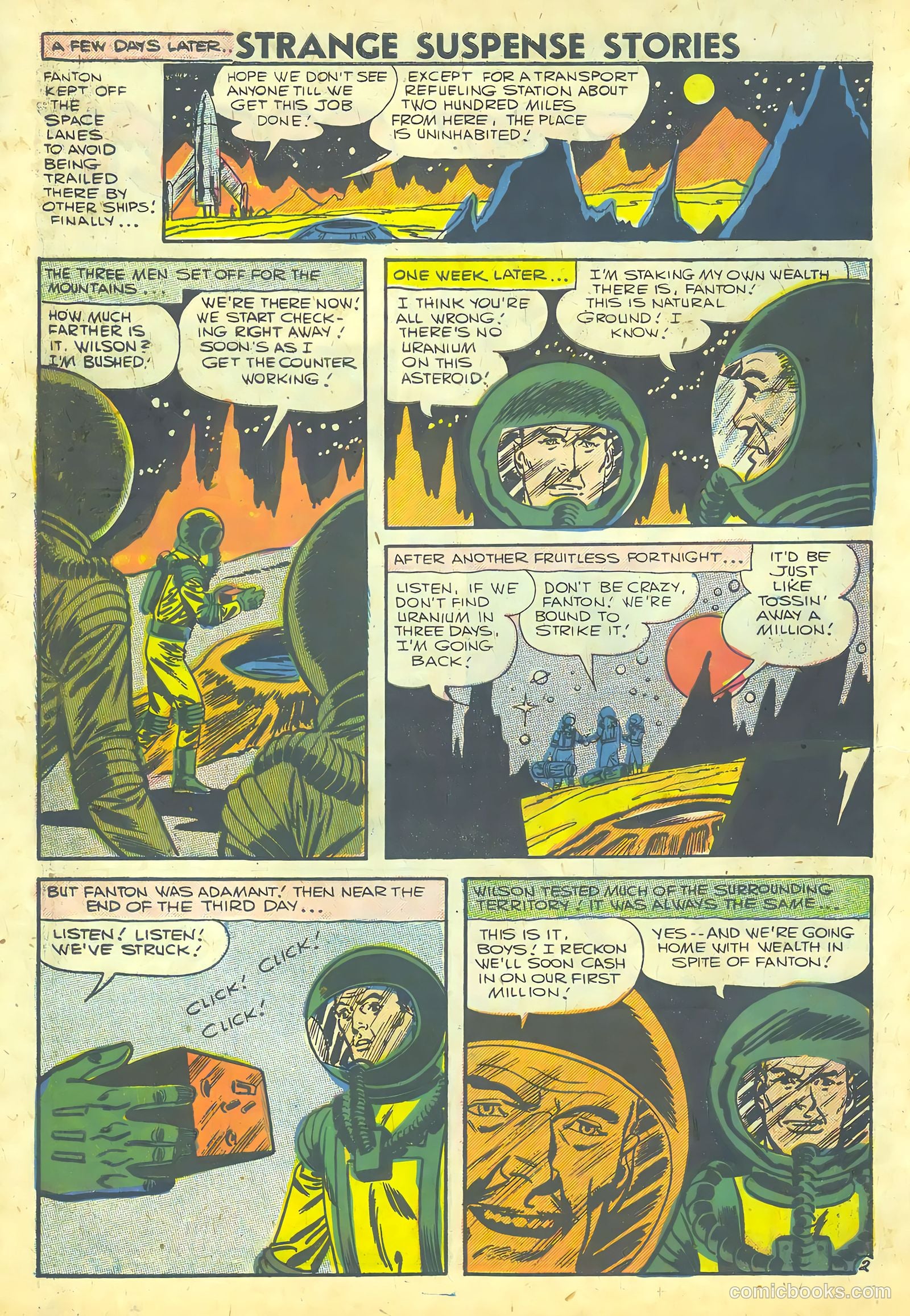 Strange Suspense Stories #36 (1958) — page 18 of 68