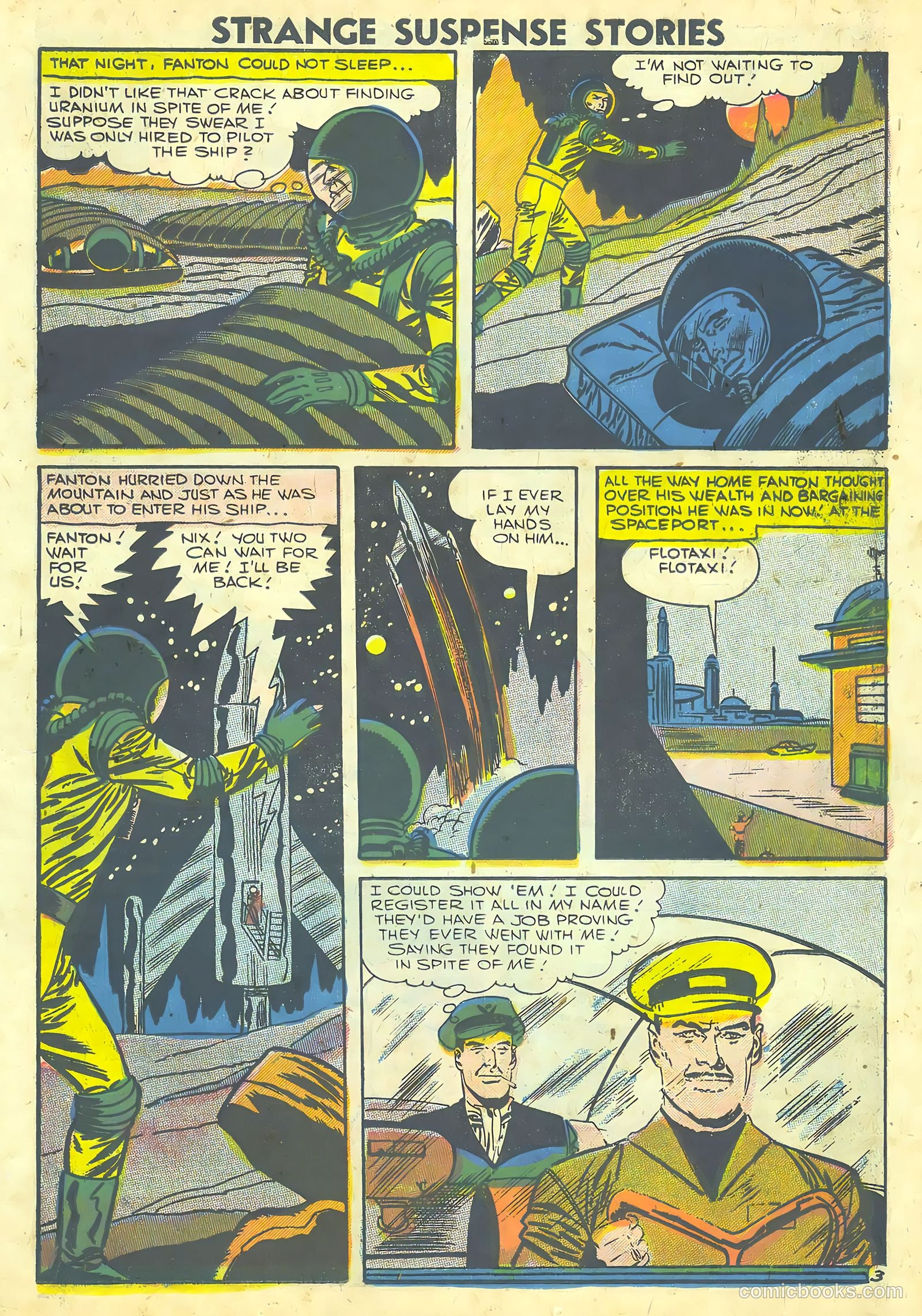 Strange Suspense Stories #36 (1958) — page 19 of 68