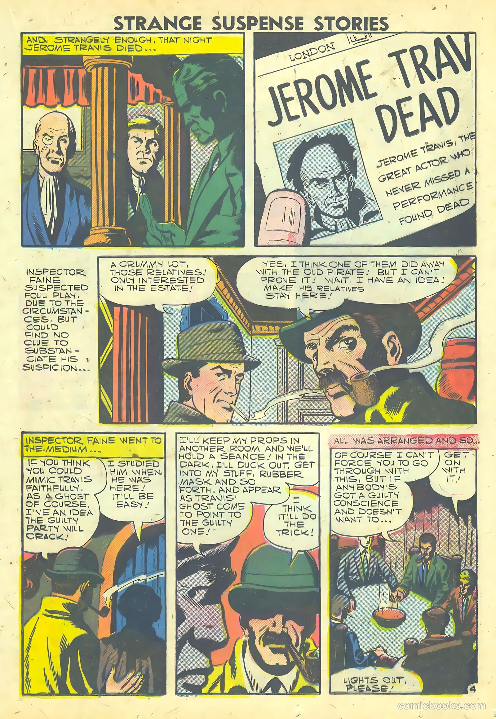 Strange Suspense Stories #36 (1958) — page 25 of 68
