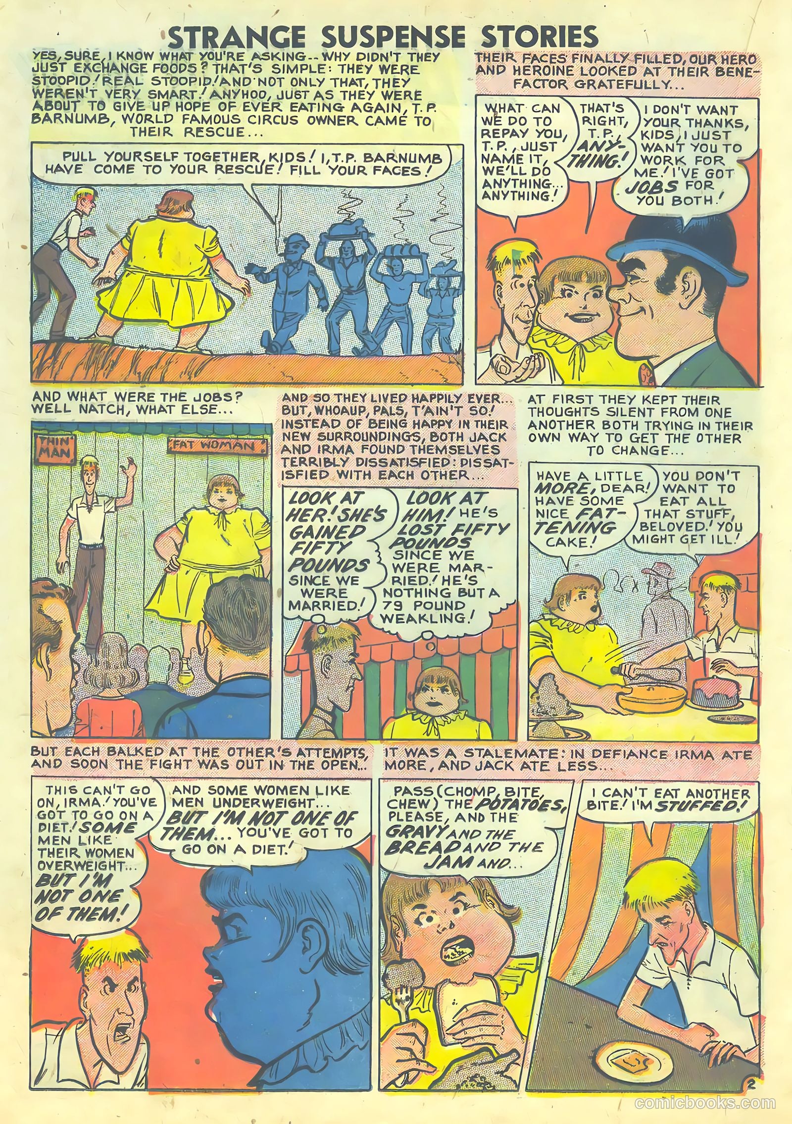 Strange Suspense Stories #36 (1958) — page 30 of 68