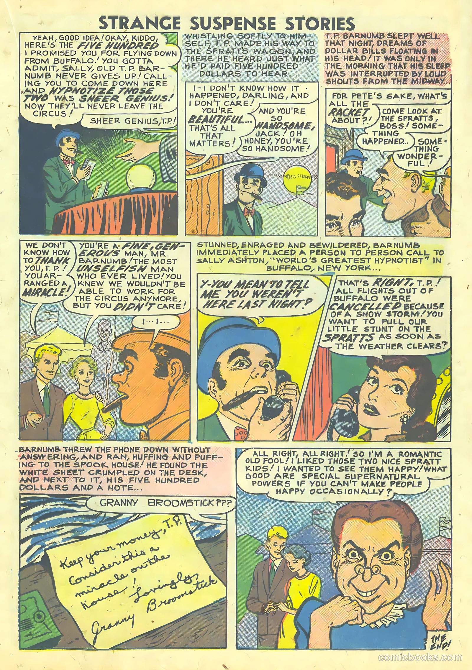 Strange Suspense Stories #36 (1958) — page 33 of 68