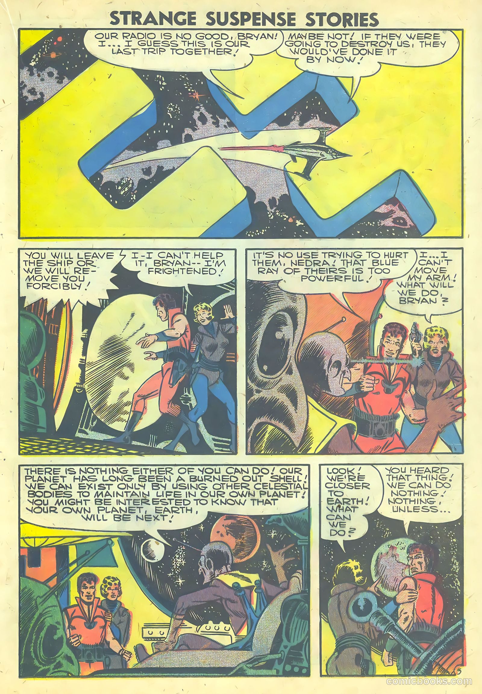 Strange Suspense Stories #36 (1958) — page 39 of 68