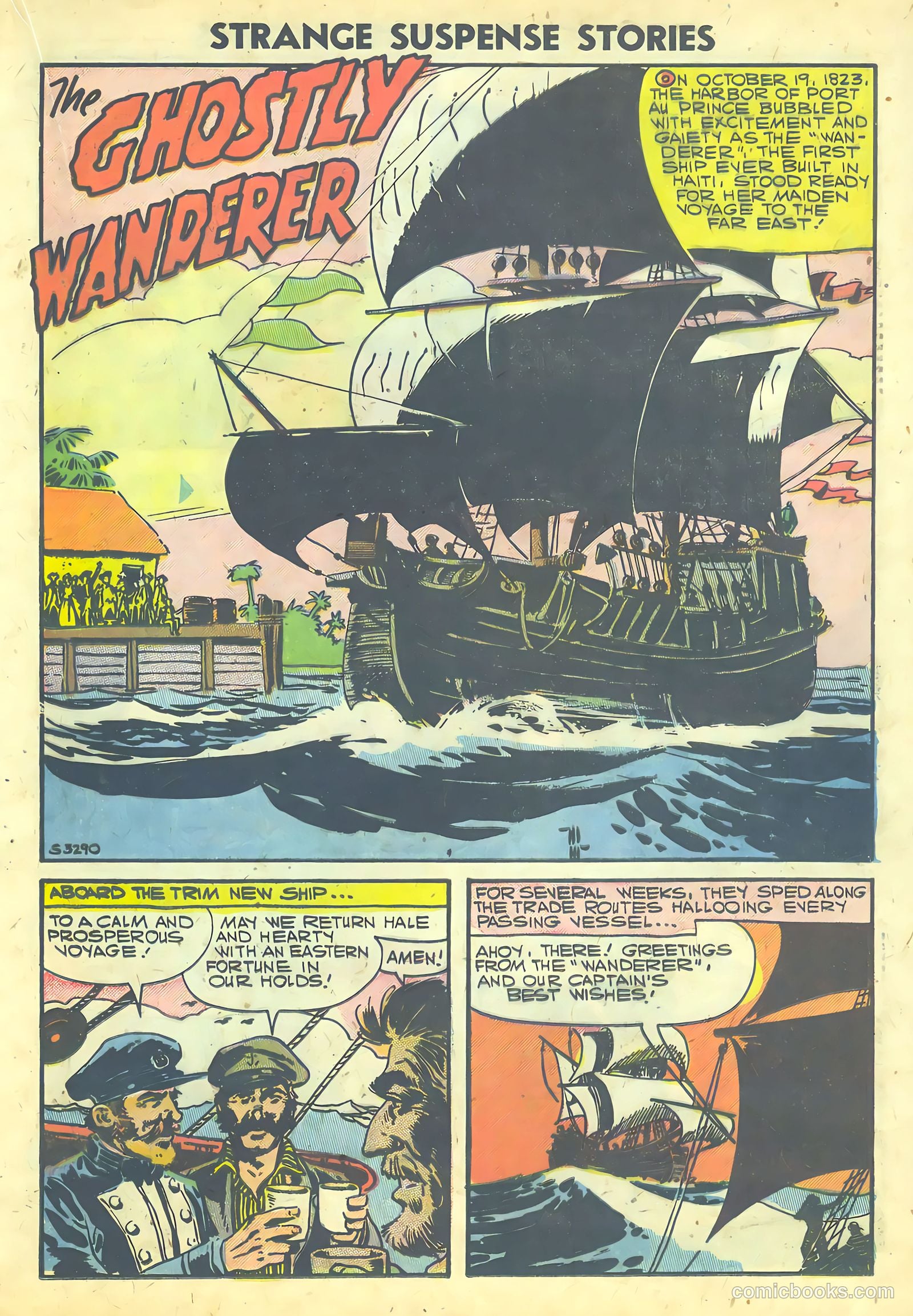 Strange Suspense Stories #36 (1958) — page 41 of 68