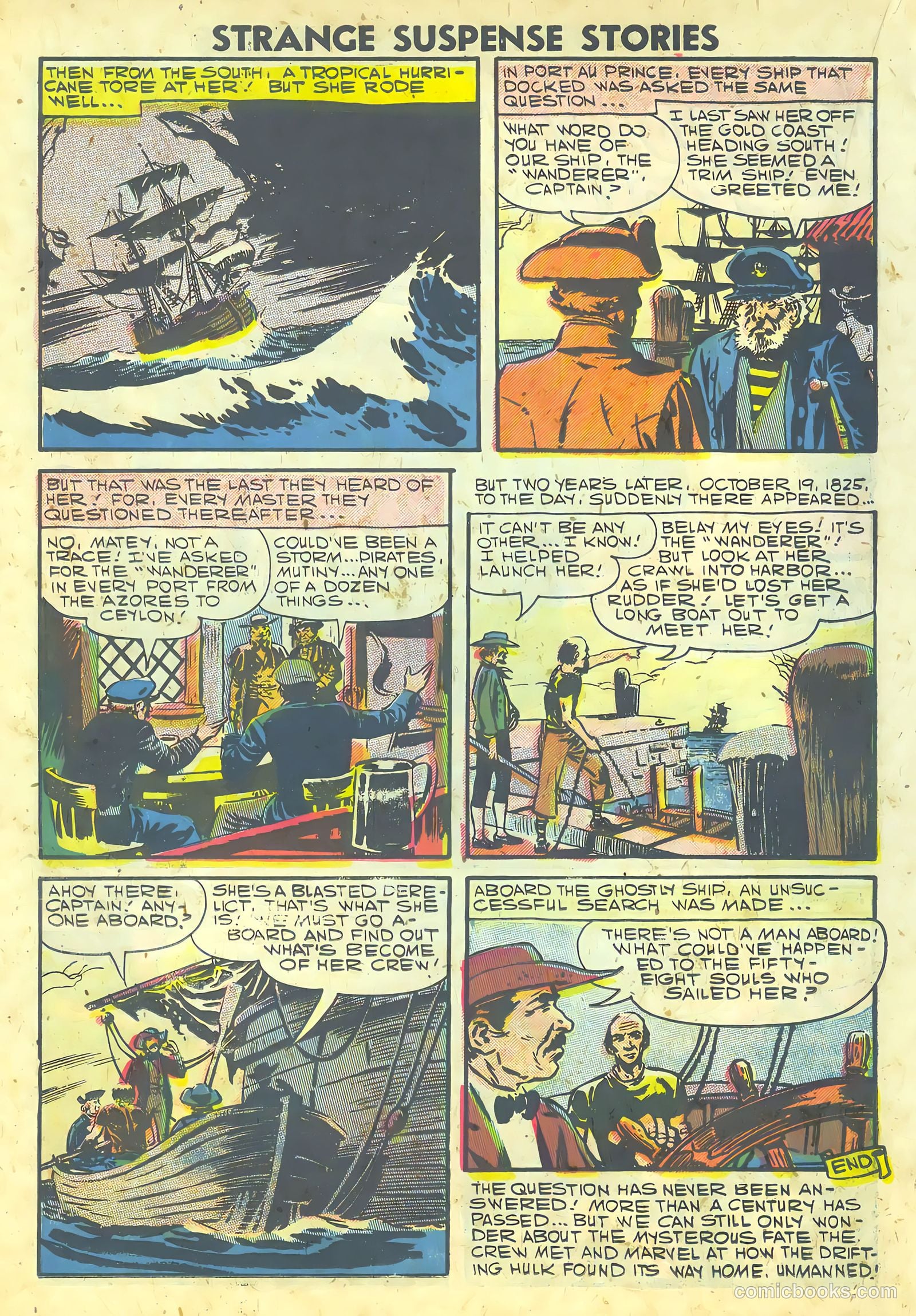 Strange Suspense Stories #36 (1958) — page 42 of 68
