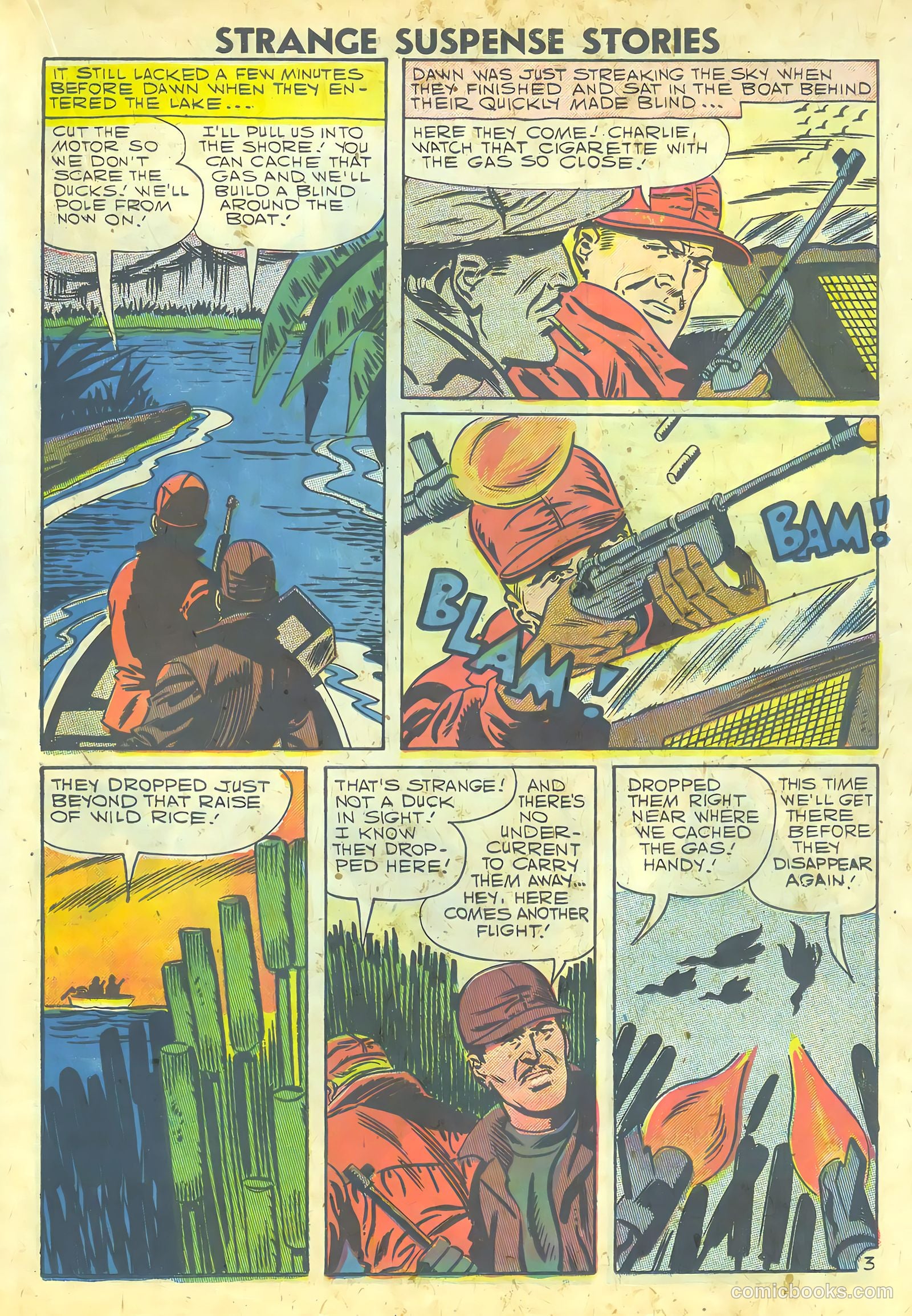 Strange Suspense Stories #36 (1958) — page 45 of 68