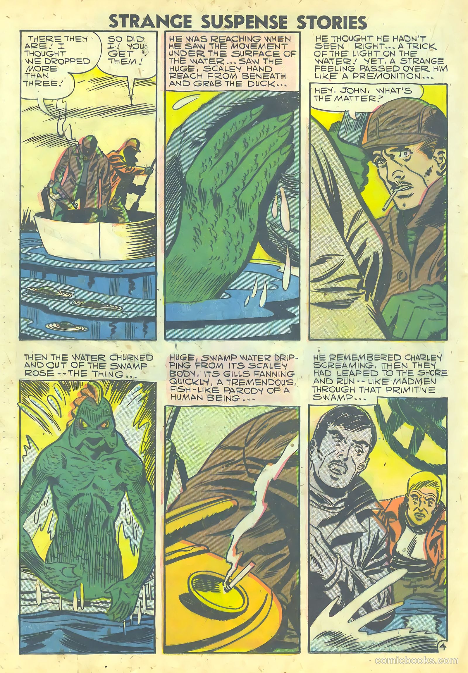 Strange Suspense Stories #36 (1958) — page 46 of 68