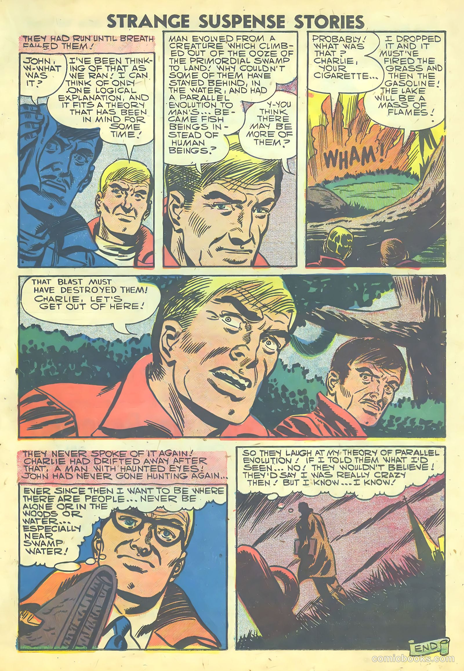 Strange Suspense Stories #36 (1958) — page 47 of 68