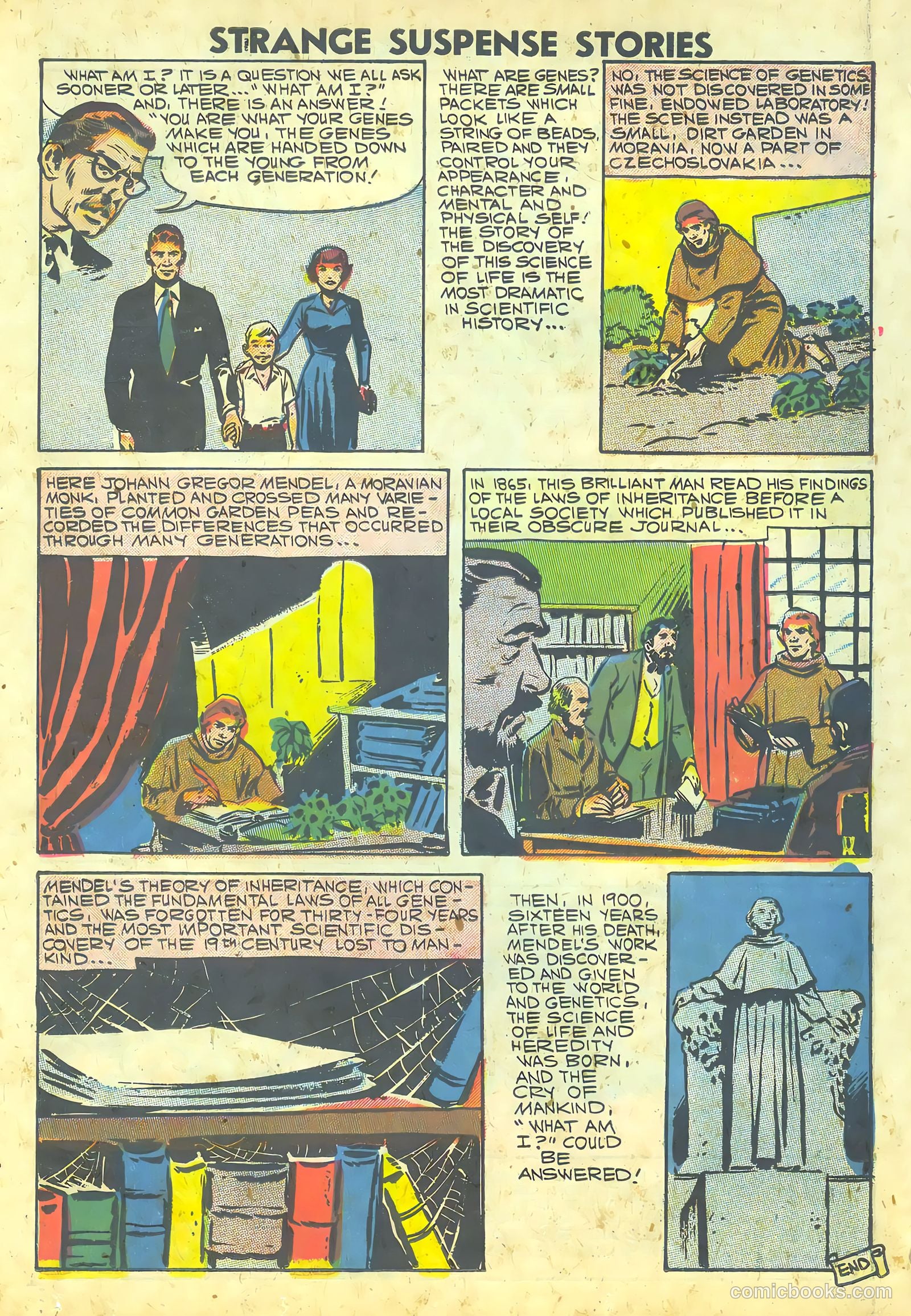 Strange Suspense Stories #36 (1958) — page 50 of 68