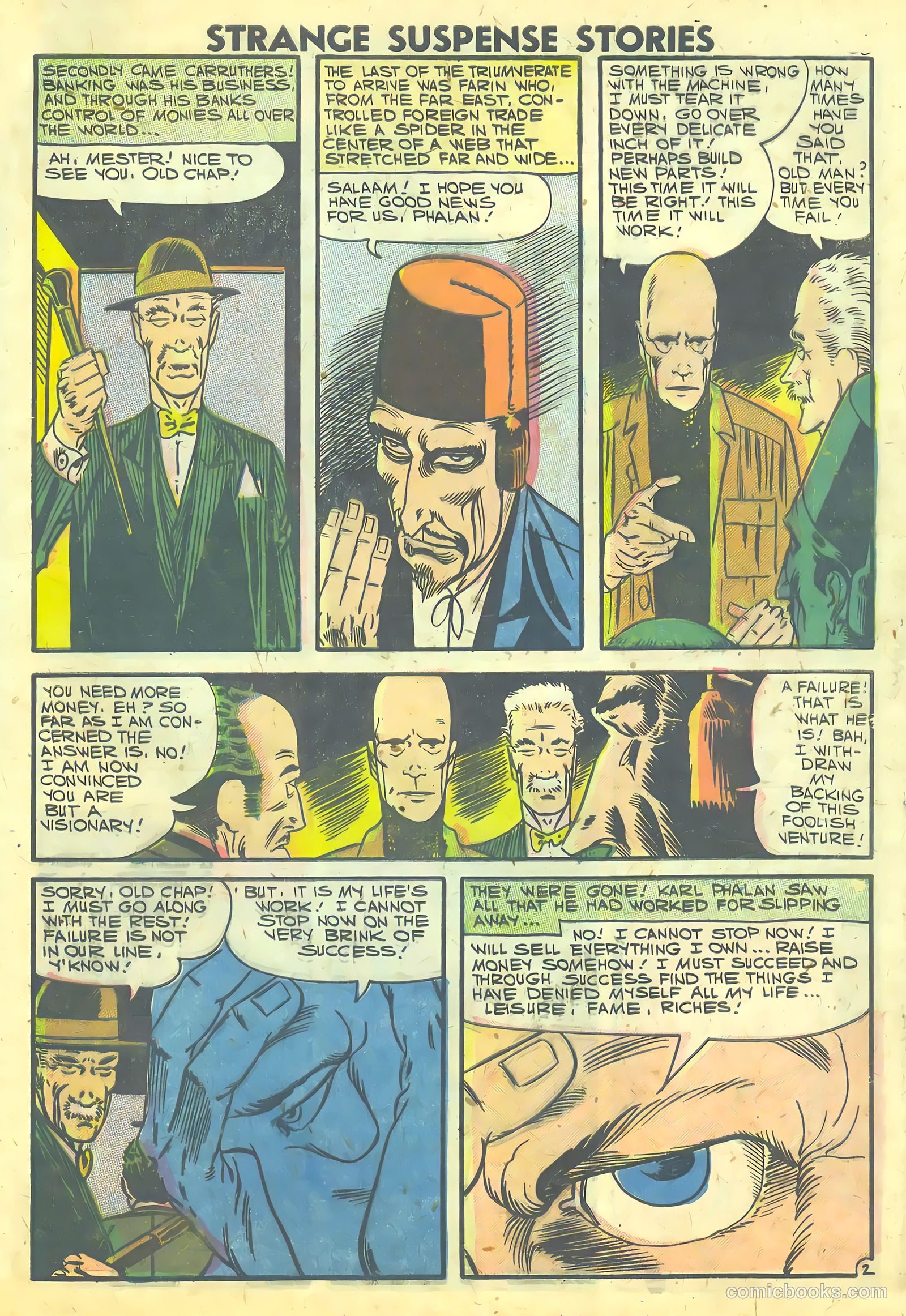 Strange Suspense Stories #36 (1958) — page 55 of 68