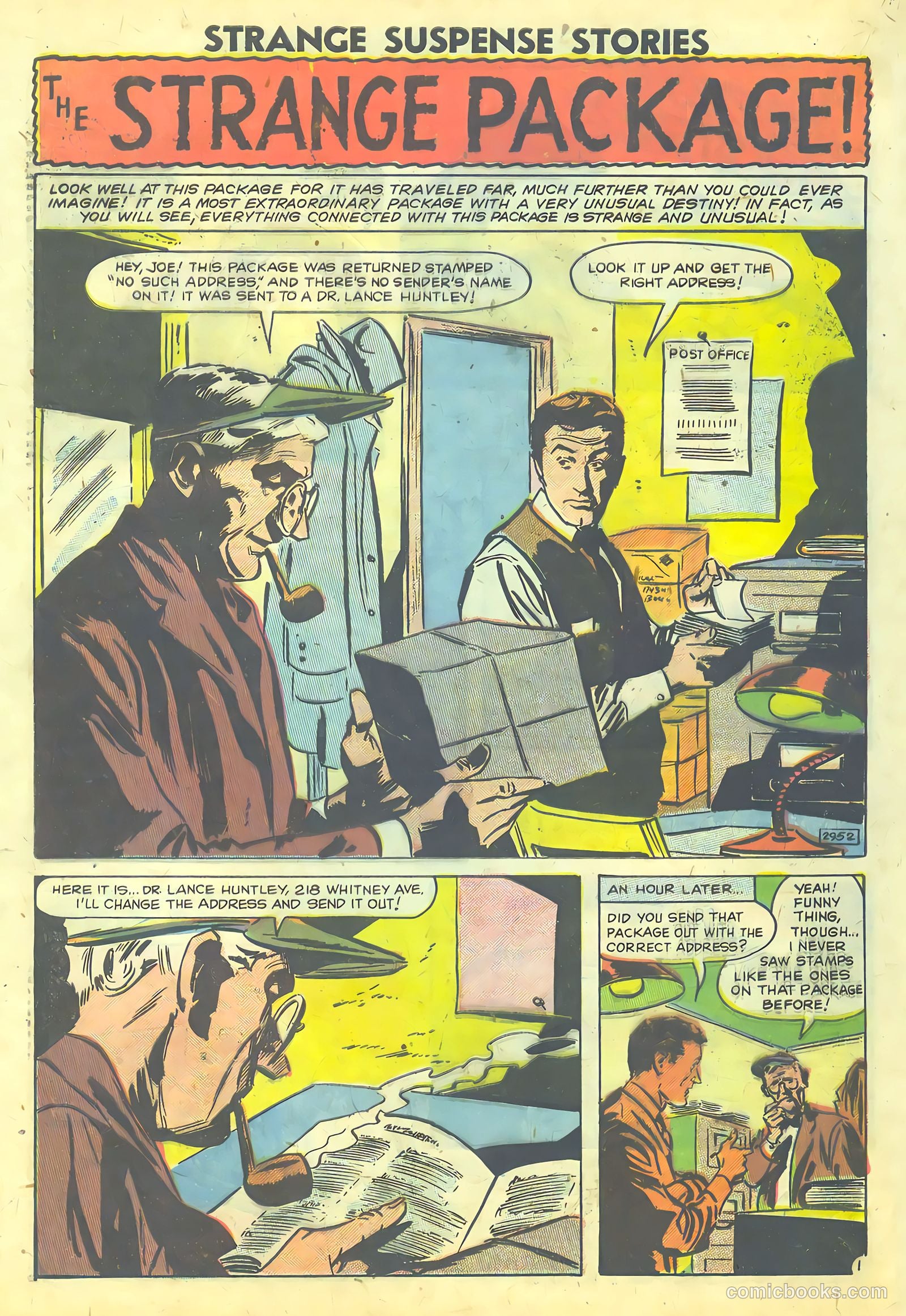 Strange Suspense Stories #36 (1958) — page 60 of 68