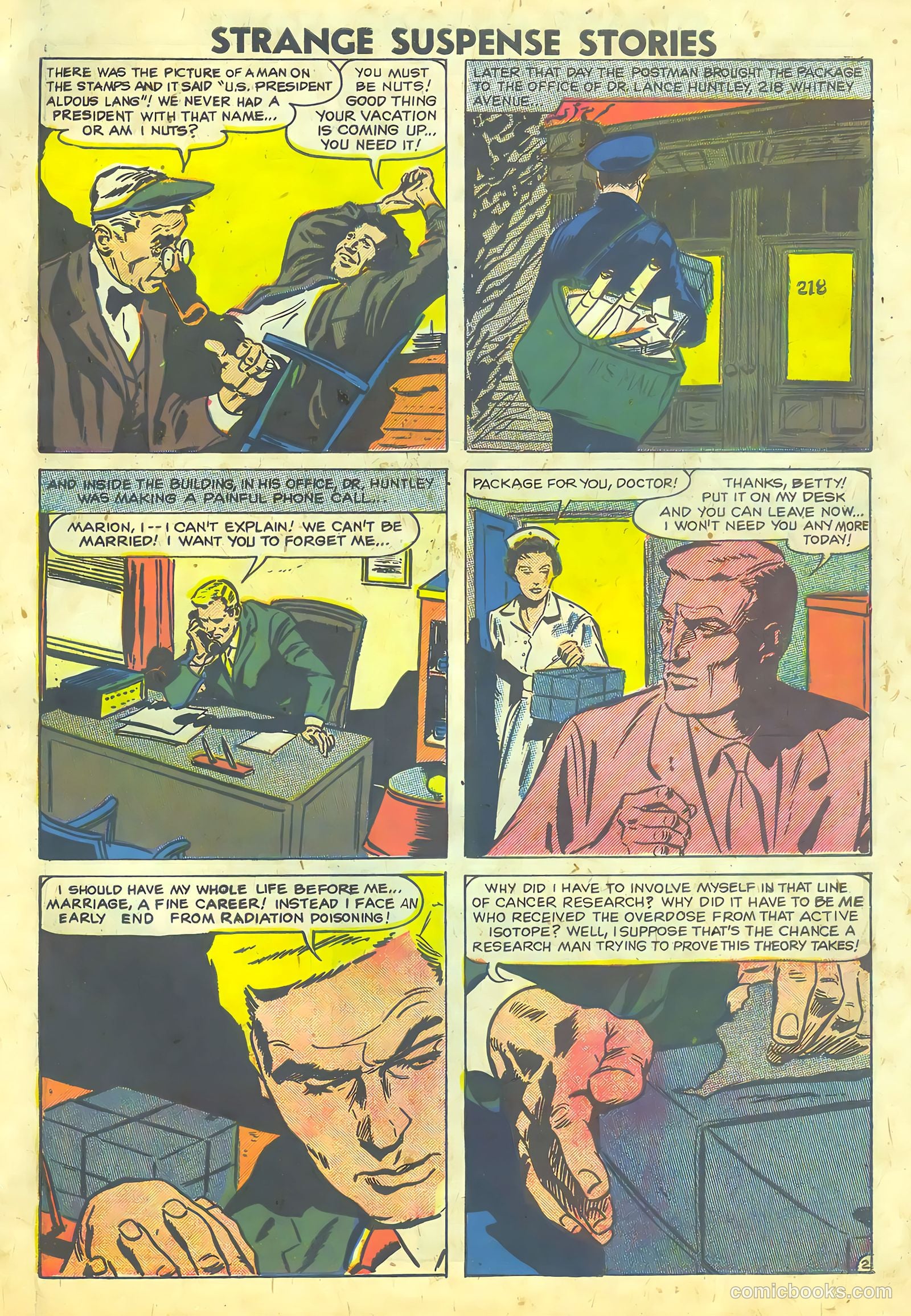 Strange Suspense Stories #36 (1958) — page 61 of 68
