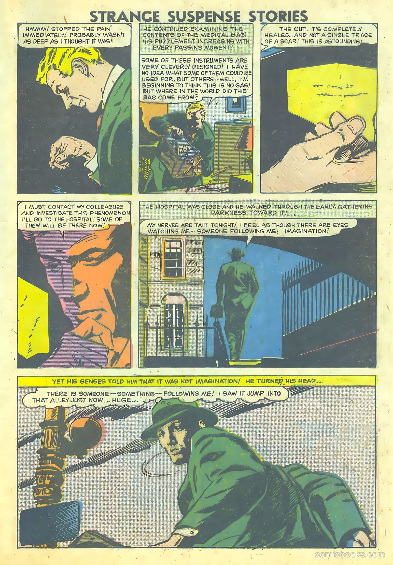 Strange Suspense Stories #36 (1958) — page 63 of 68
