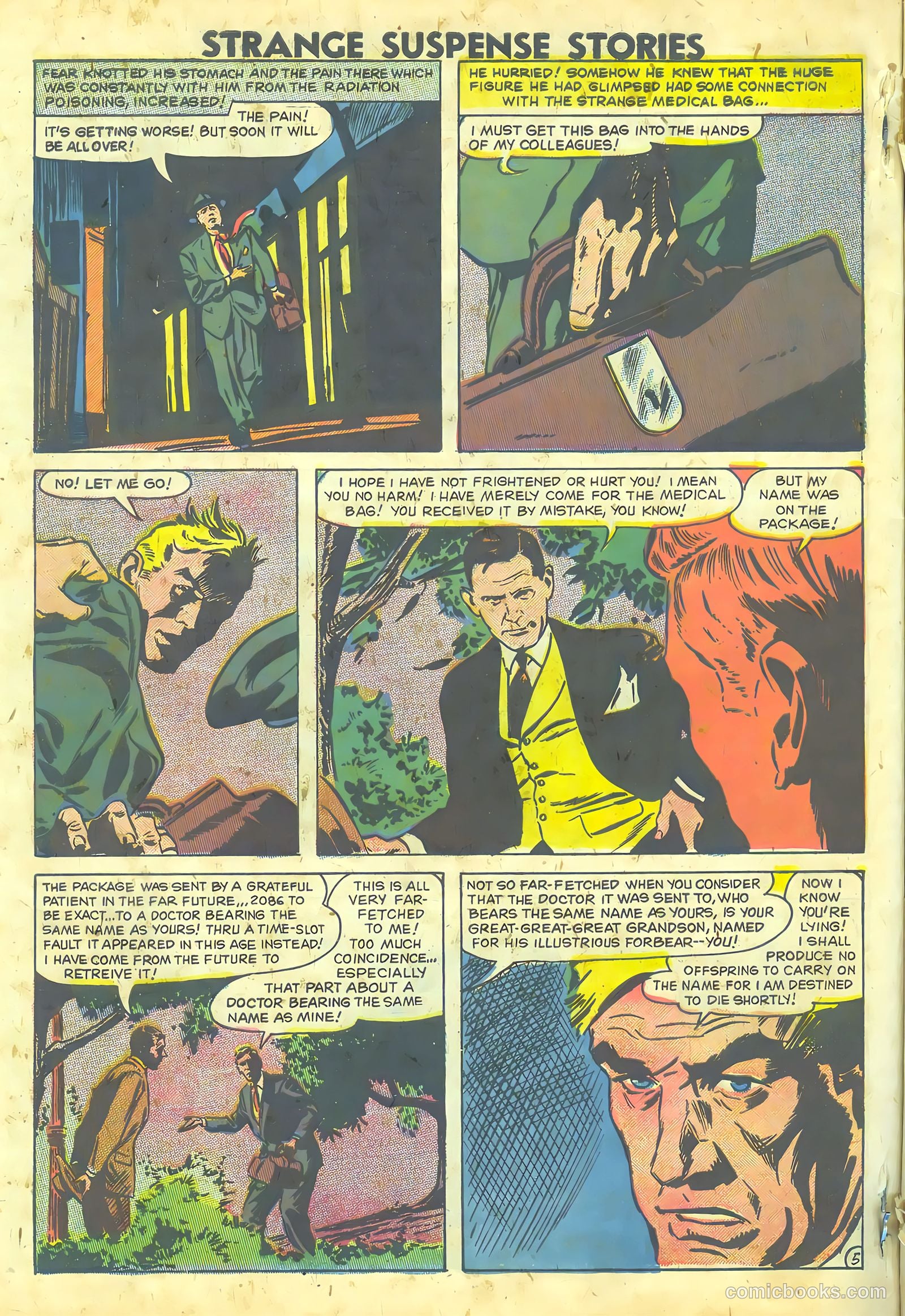Strange Suspense Stories #36 (1958) — page 64 of 68
