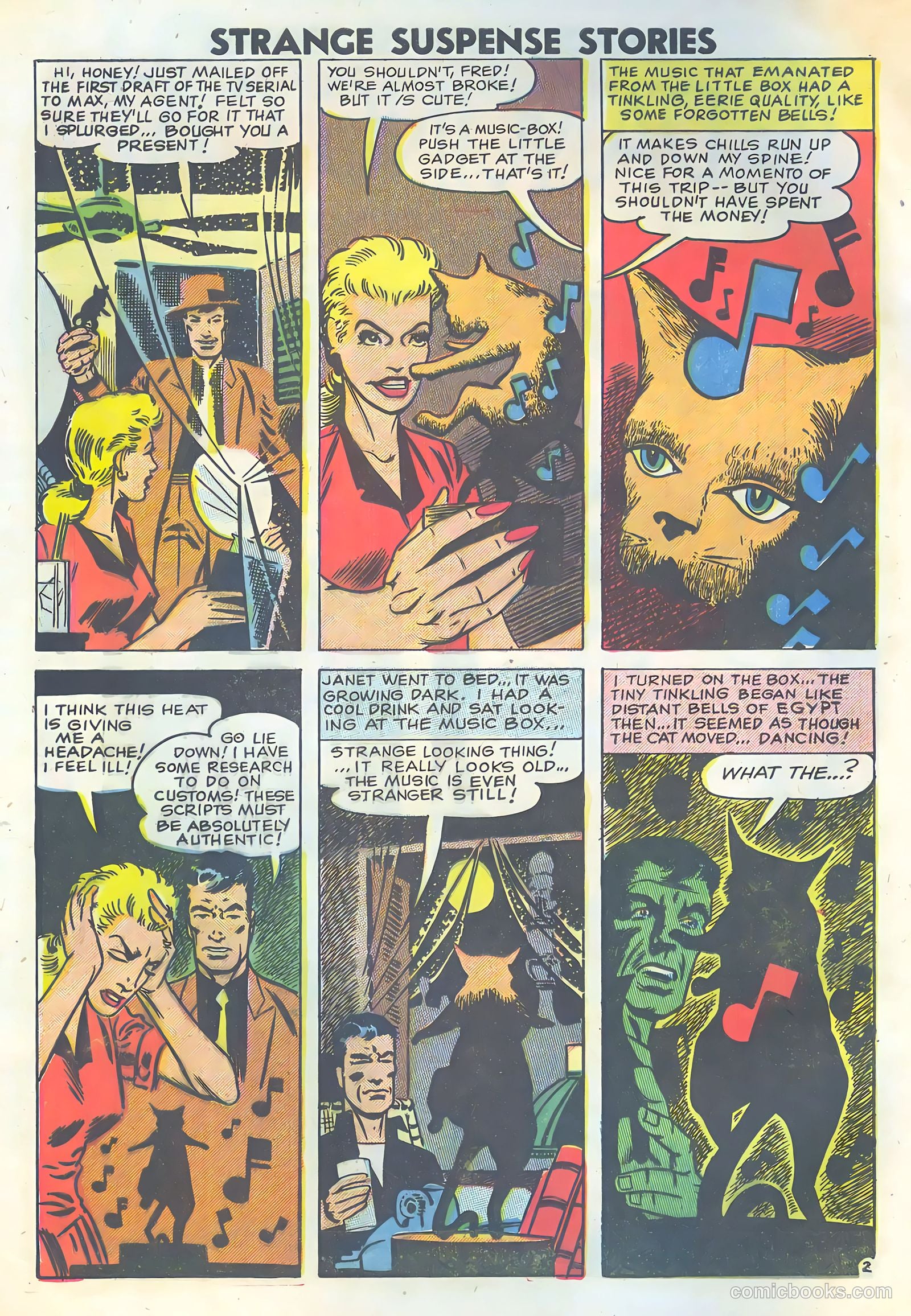 Strange Suspense Stories #37 (1958) — page 4 of 36