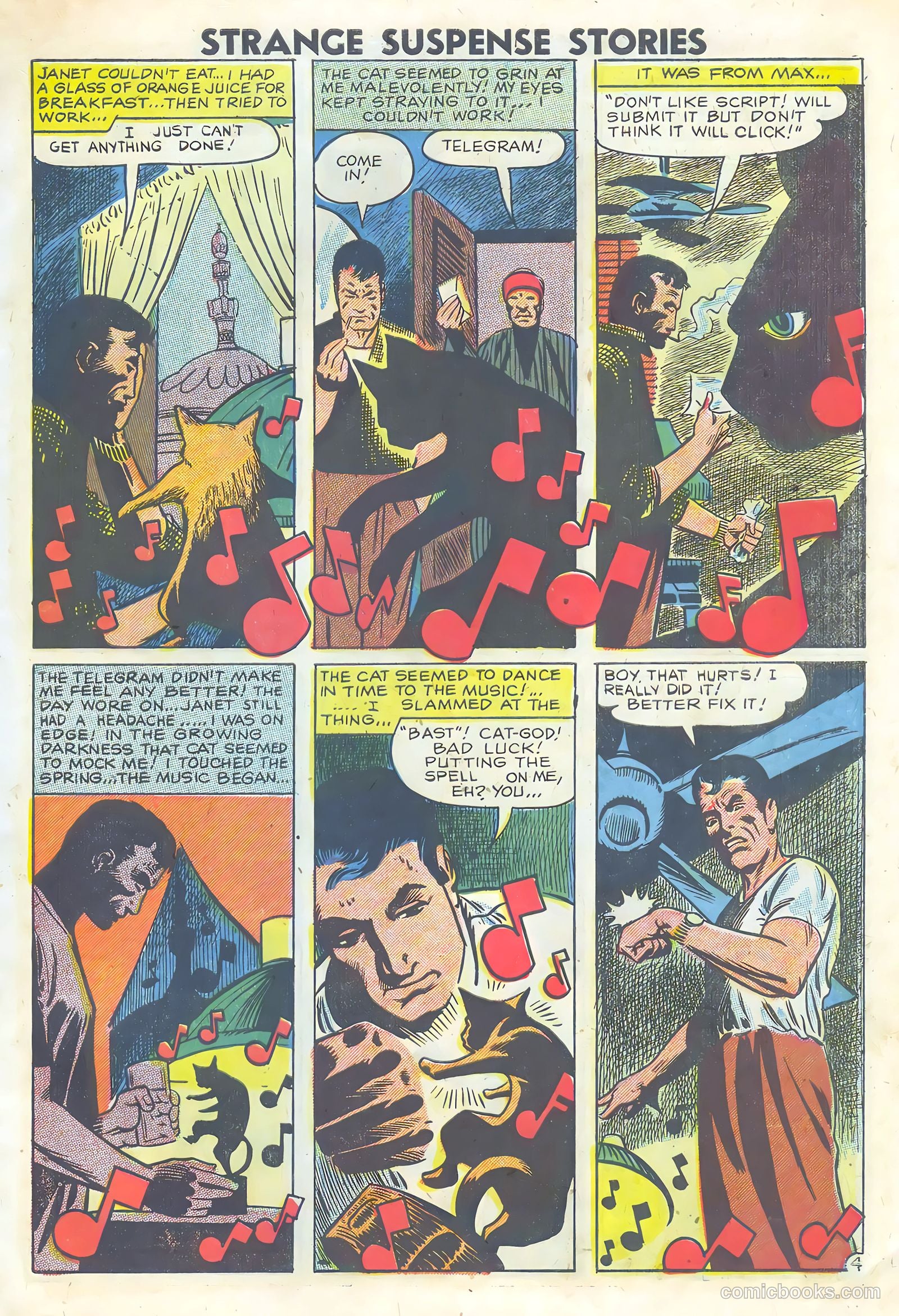 Strange Suspense Stories #37 (1958) — page 7 of 36