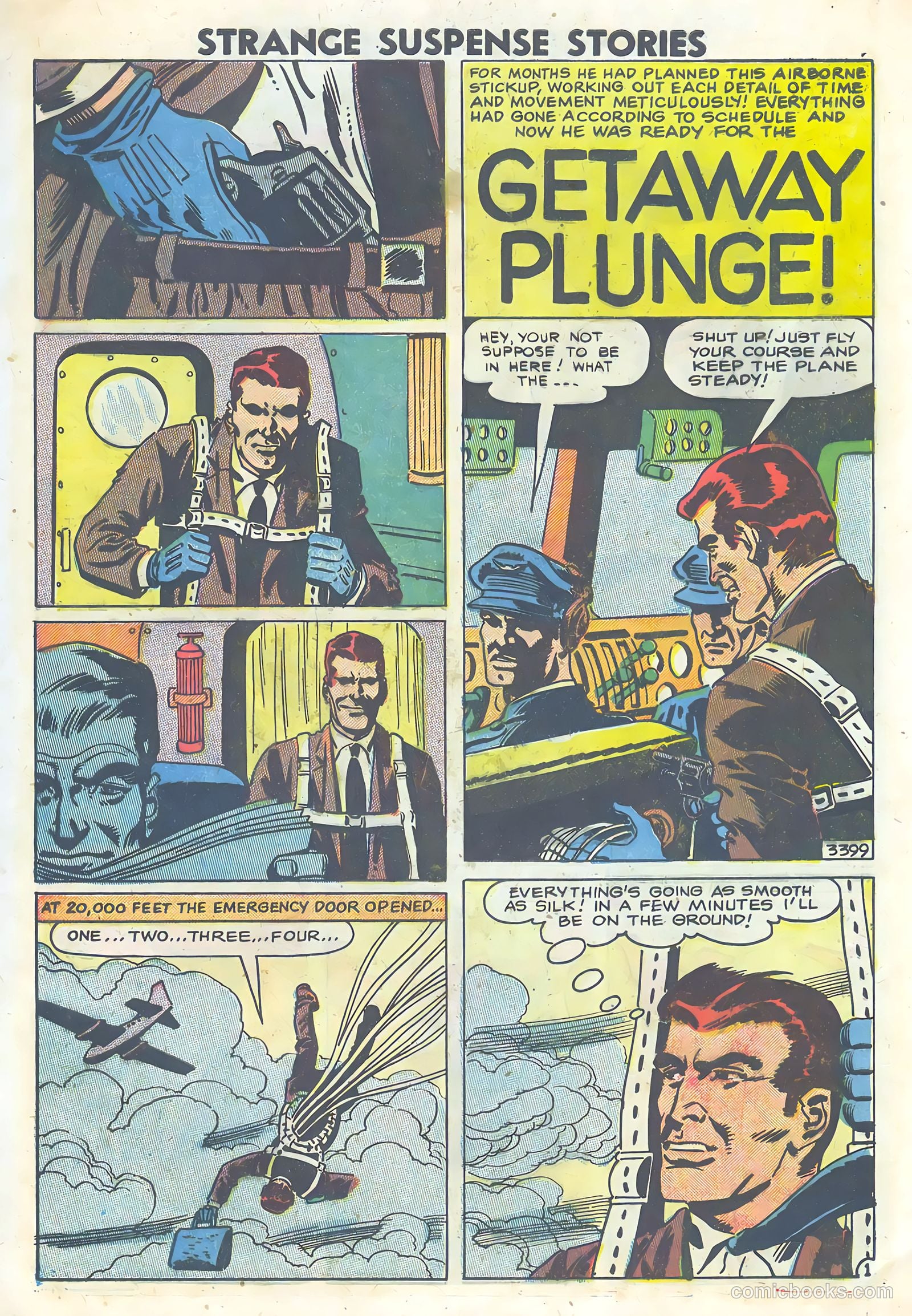Strange Suspense Stories #37 (1958) — page 9 of 36