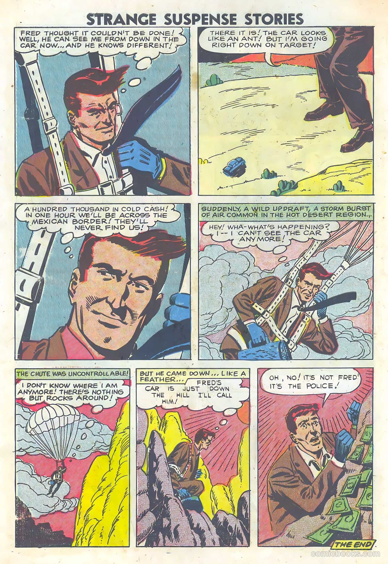 Strange Suspense Stories #37 (1958) — page 10 of 36