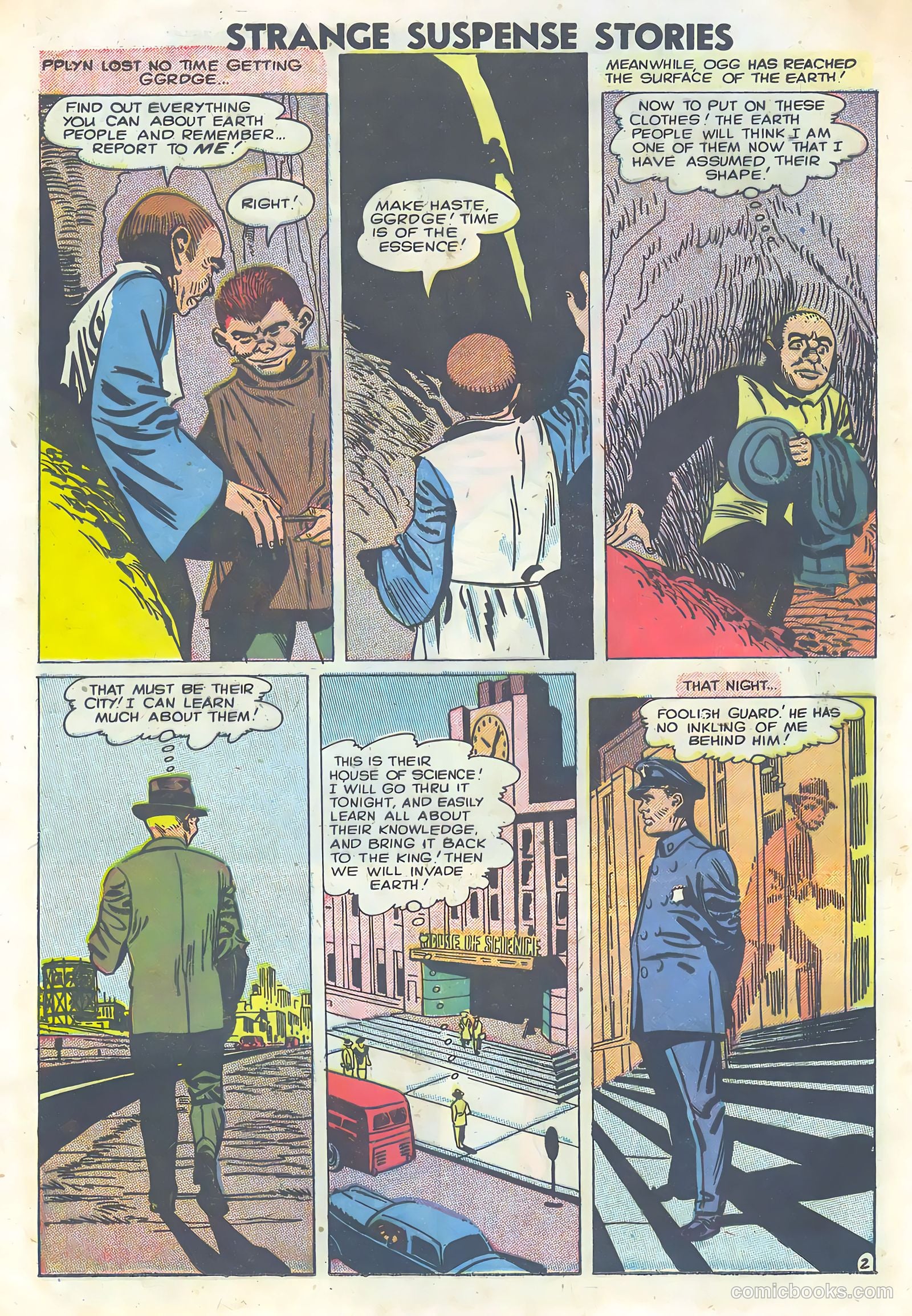 Strange Suspense Stories #37 (1958) — page 12 of 36