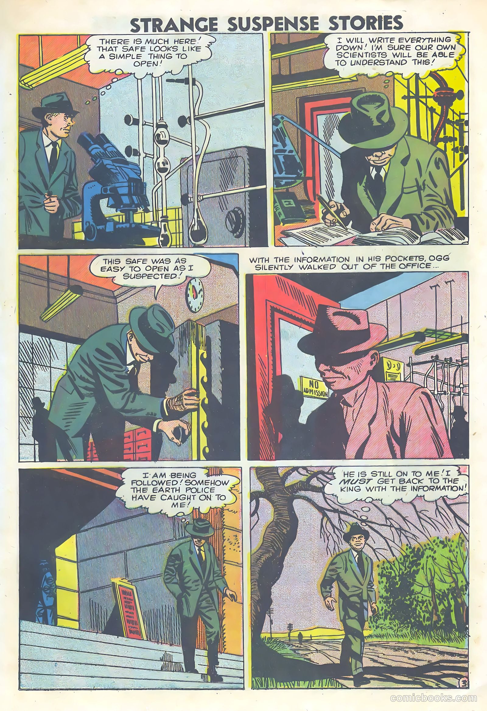 Strange Suspense Stories #37 (1958) — page 13 of 36