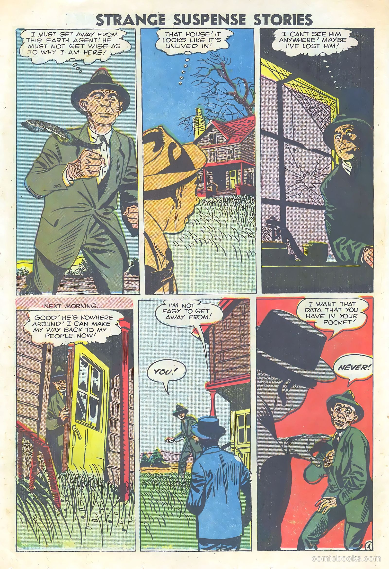 Strange Suspense Stories #37 (1958) — page 14 of 36