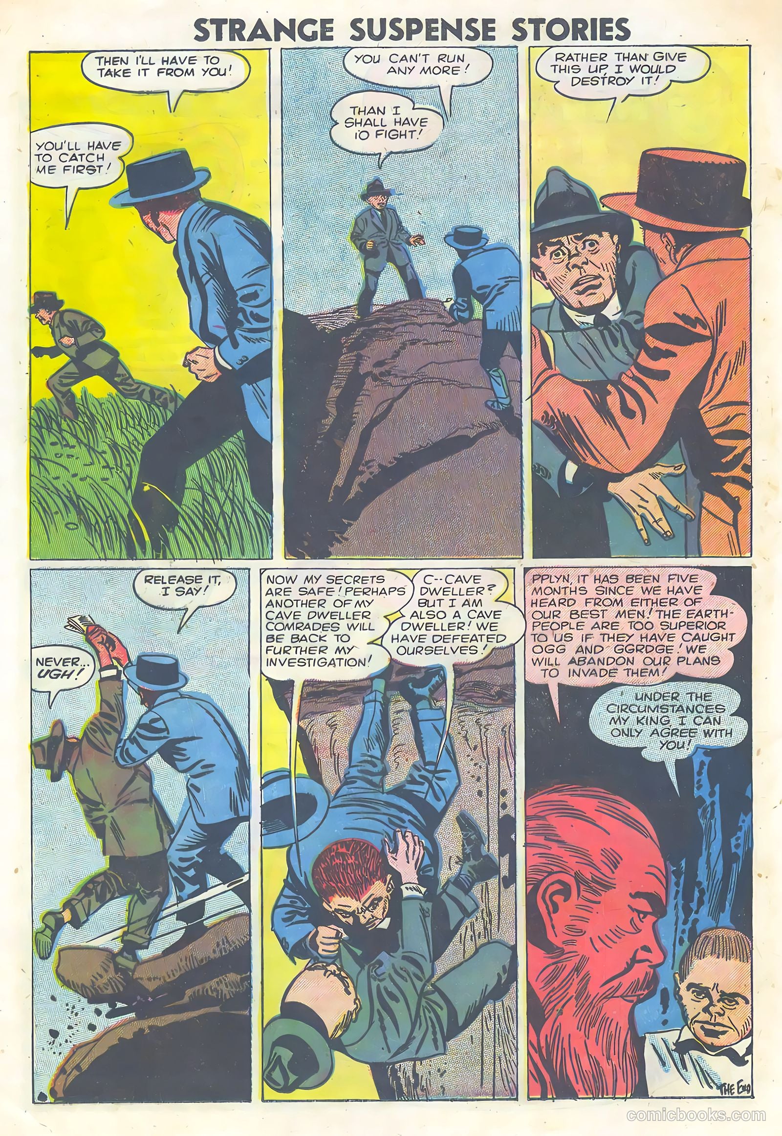 Strange Suspense Stories #37 (1958) — page 16 of 36