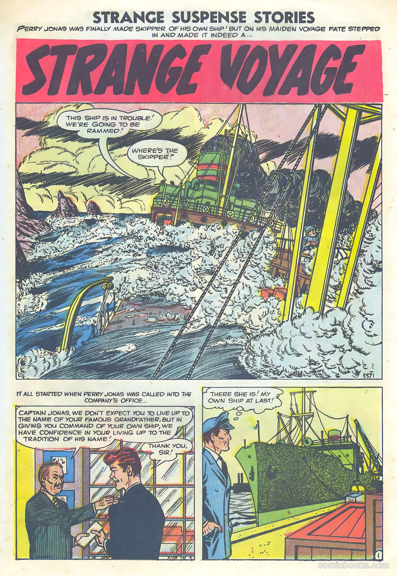 Strange Suspense Stories #37 (1958) — page 17 of 36