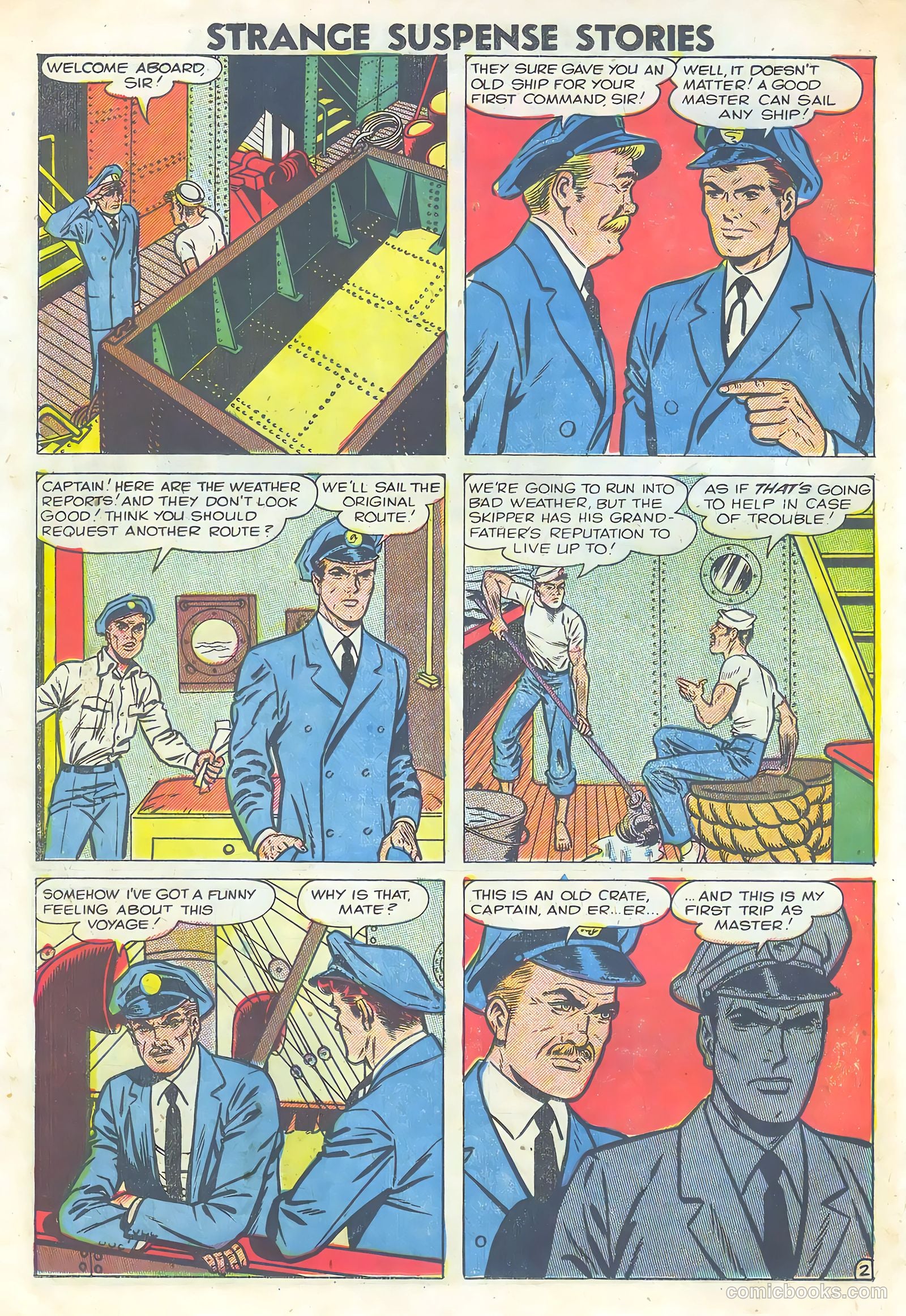 Strange Suspense Stories #37 (1958) — page 18 of 36
