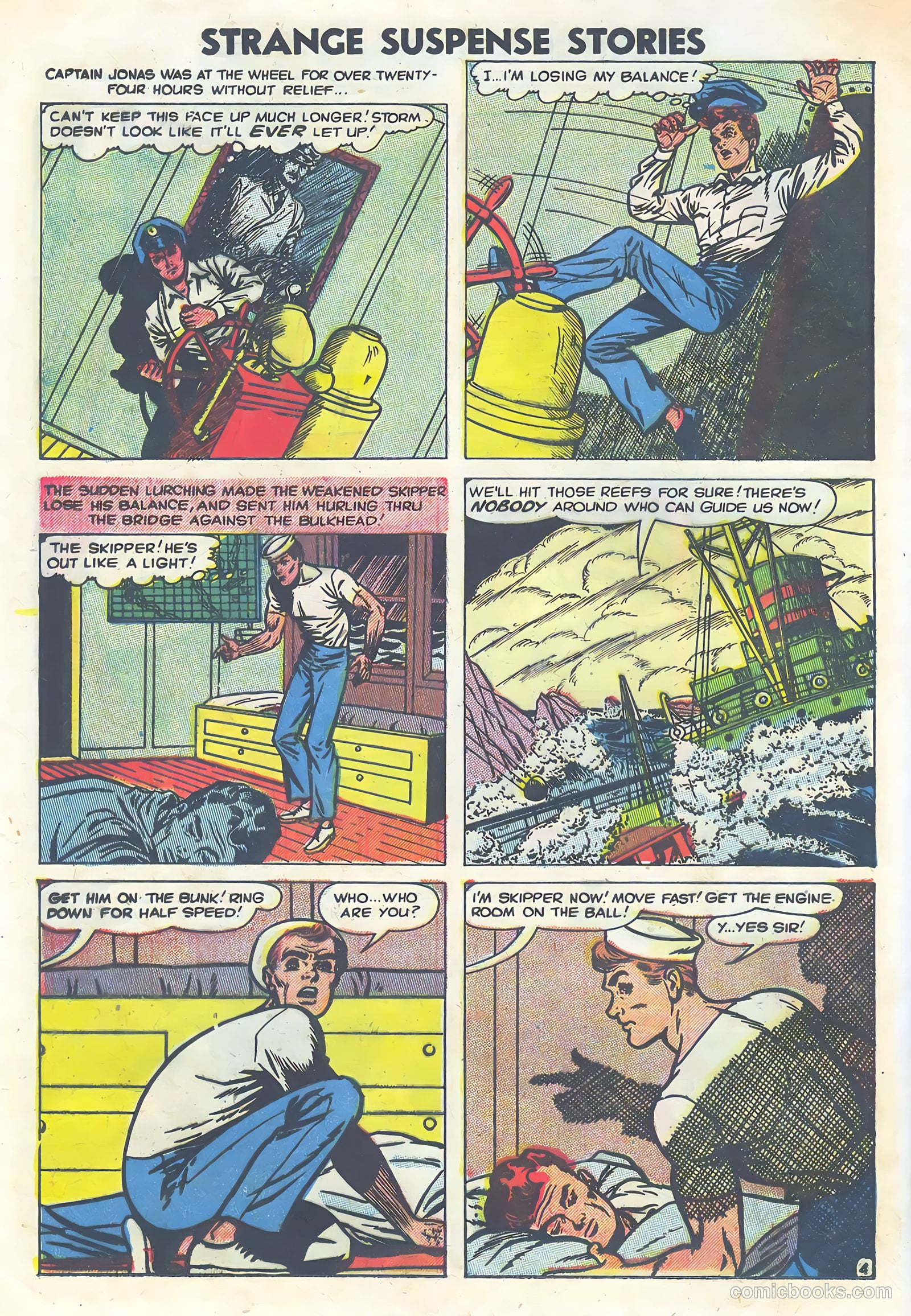 Strange Suspense Stories #37 (1958) — page 20 of 36