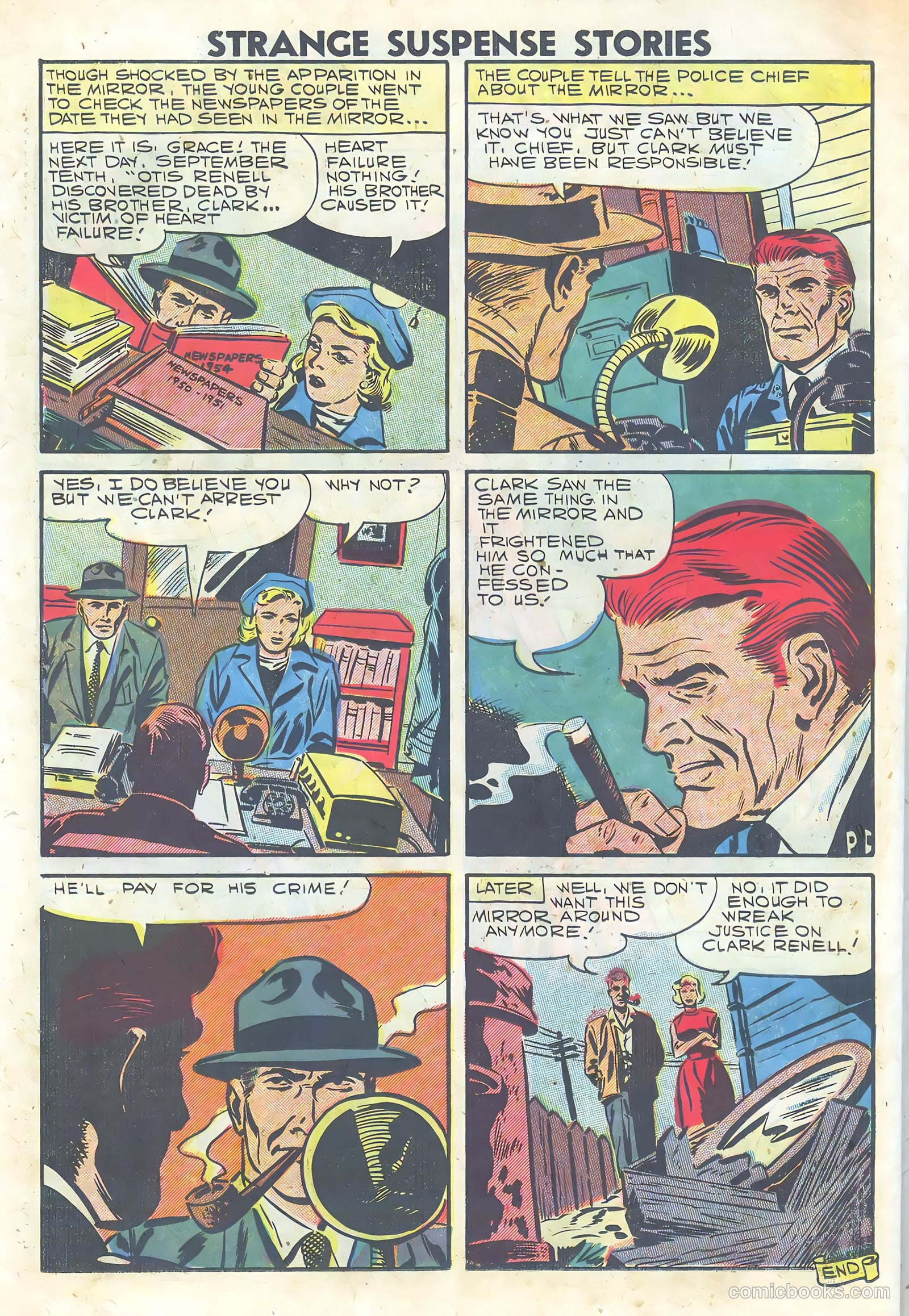 Strange Suspense Stories #37 (1958) — page 26 of 36