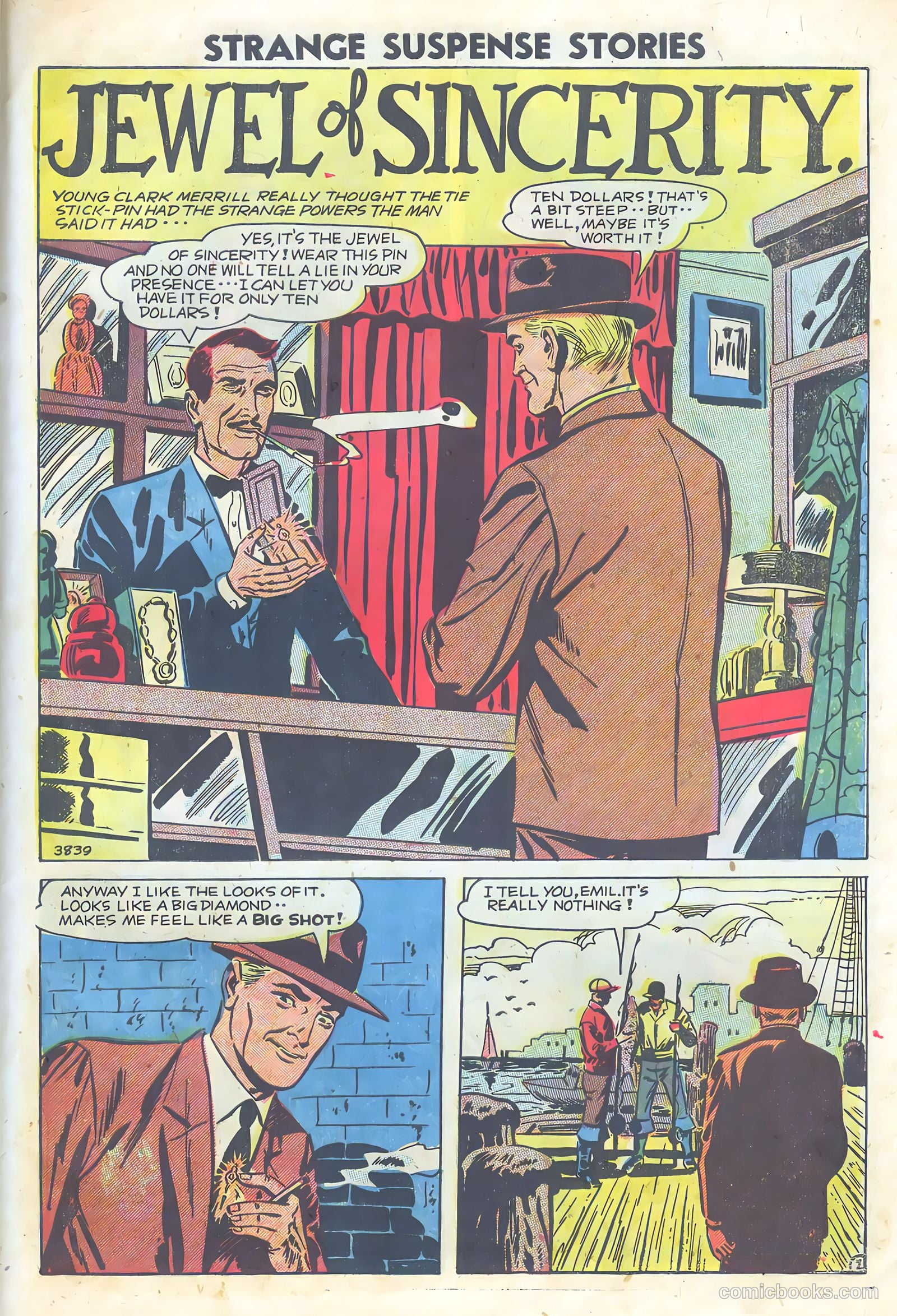 Strange Suspense Stories #37 (1958) — page 27 of 36