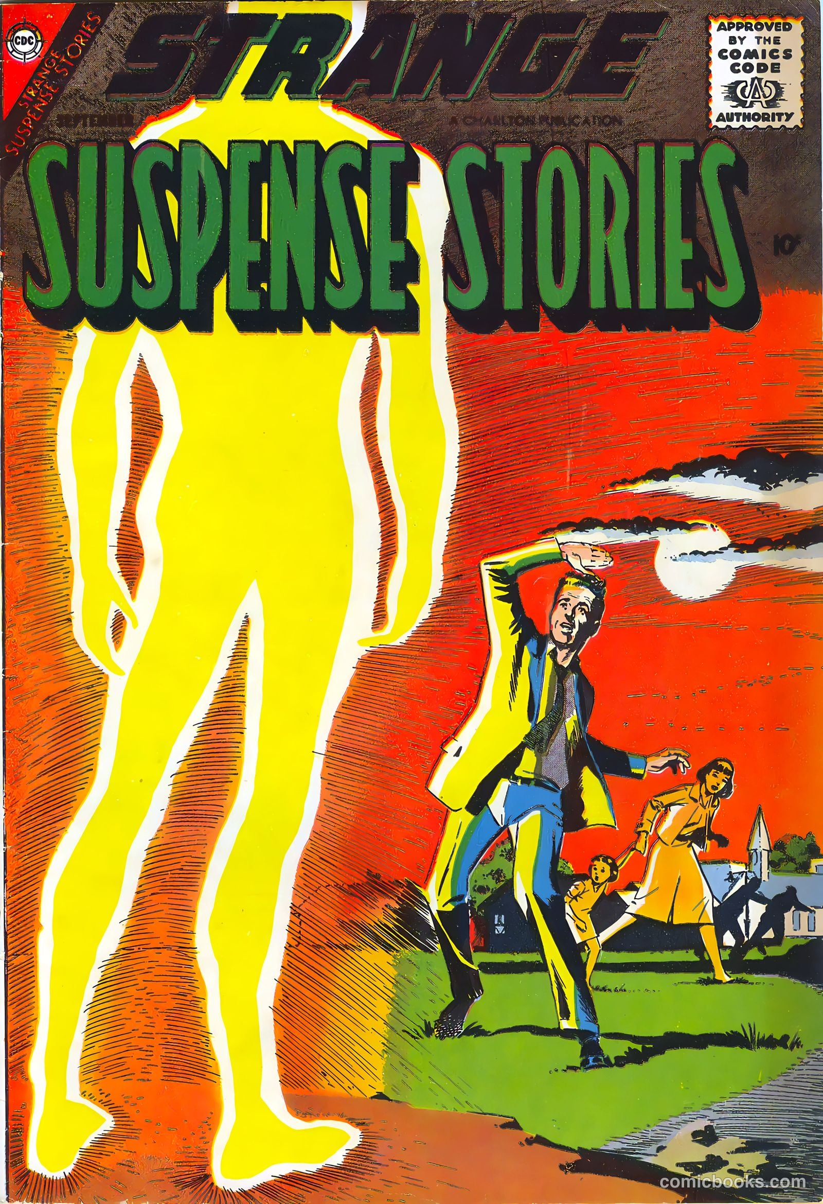 Strange Suspense Stories #38