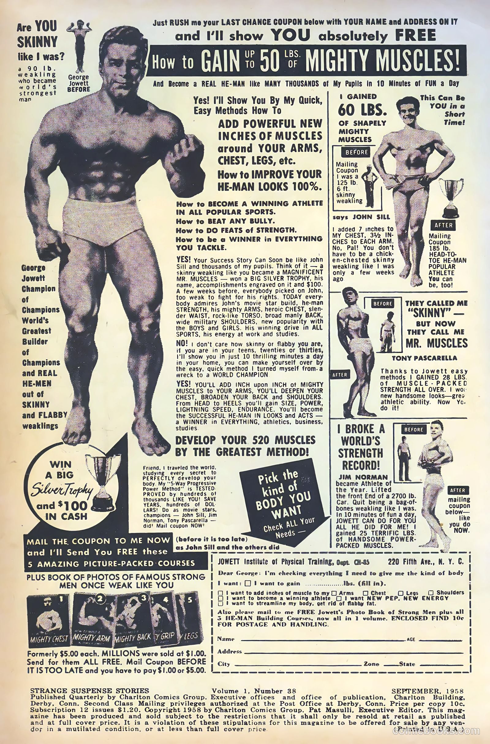 Strange Suspense Stories #38 (1958) — page 2 of 36