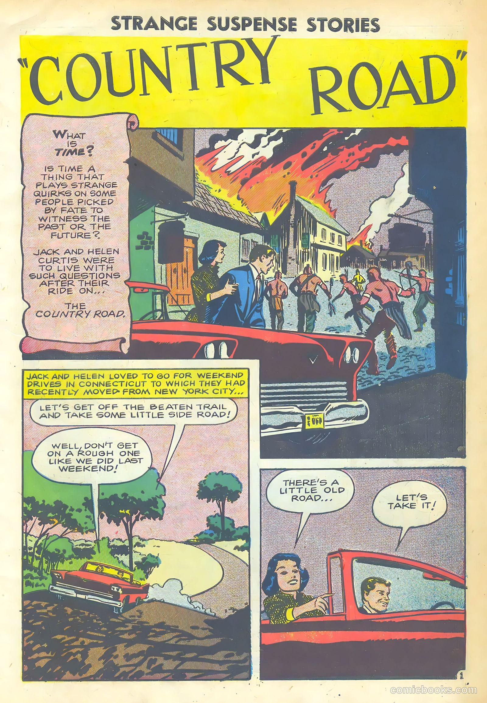 Strange Suspense Stories #38 (1958) — page 3 of 36