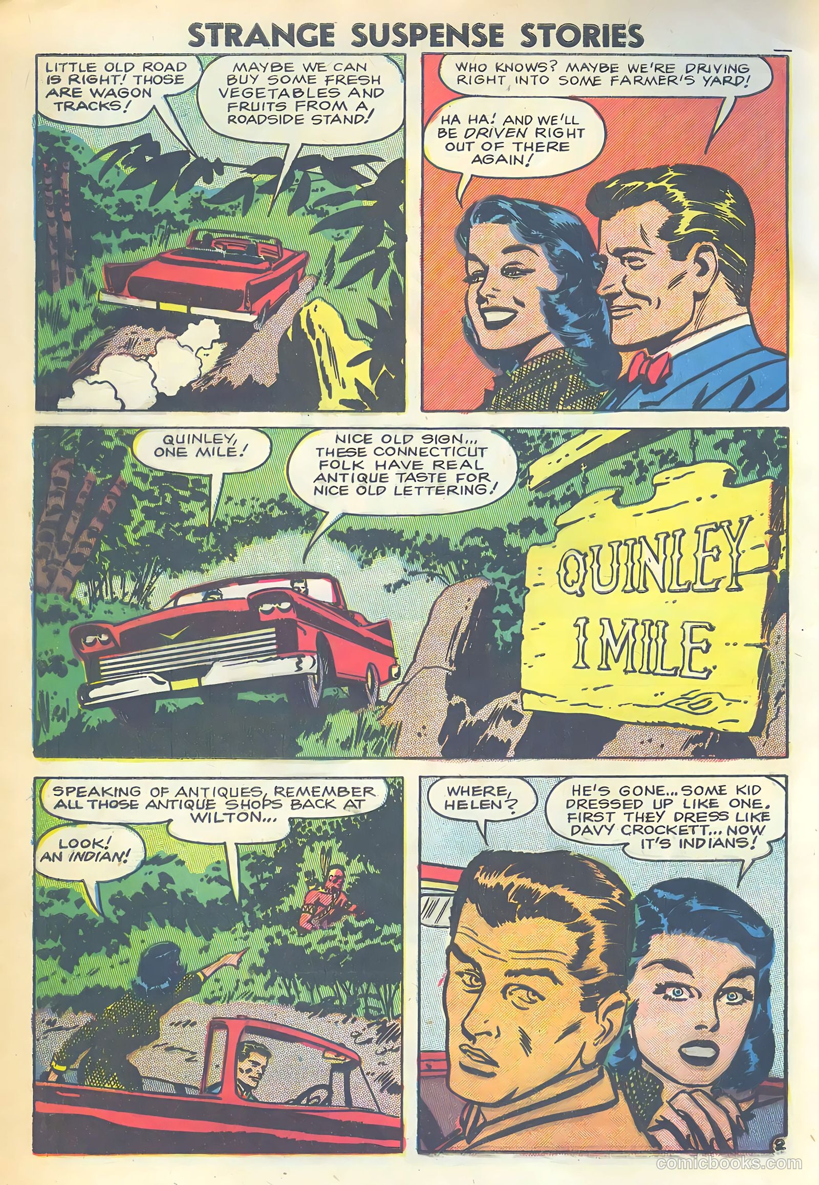 Strange Suspense Stories #38 (1958) — page 4 of 36