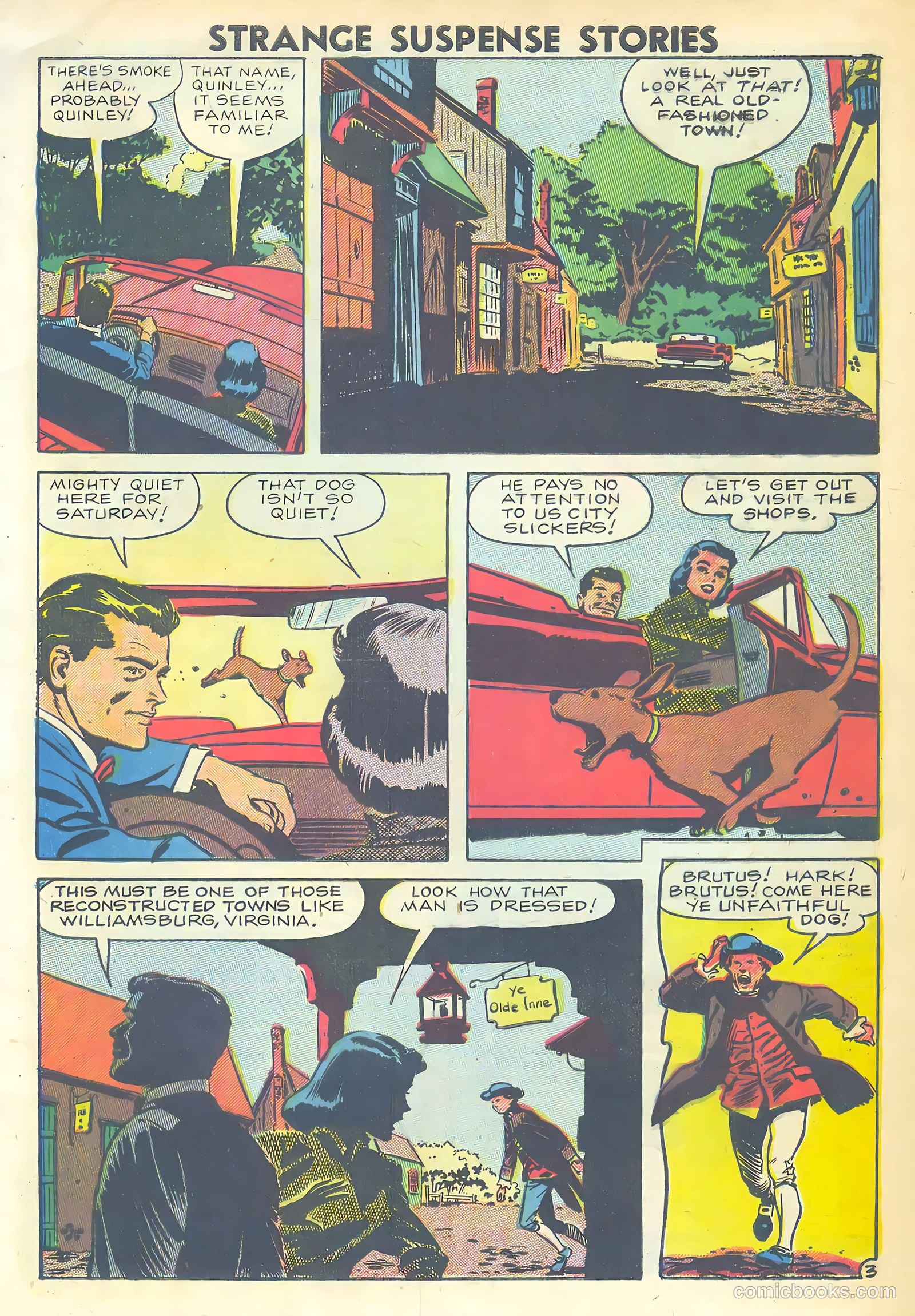 Strange Suspense Stories #38 (1958) — page 5 of 36