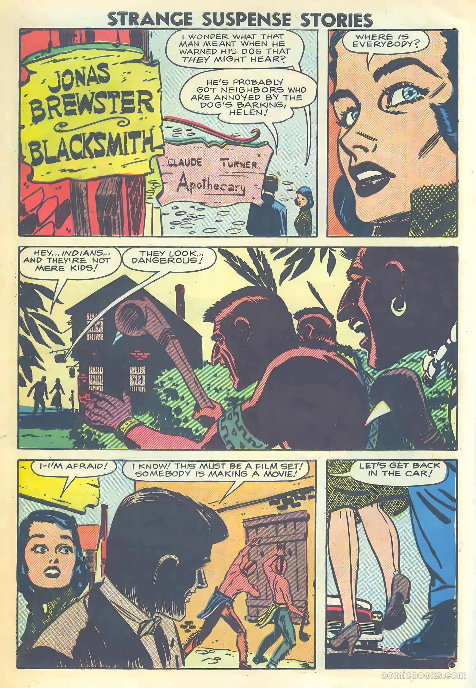 Strange Suspense Stories #38 (1958) — page 8 of 36