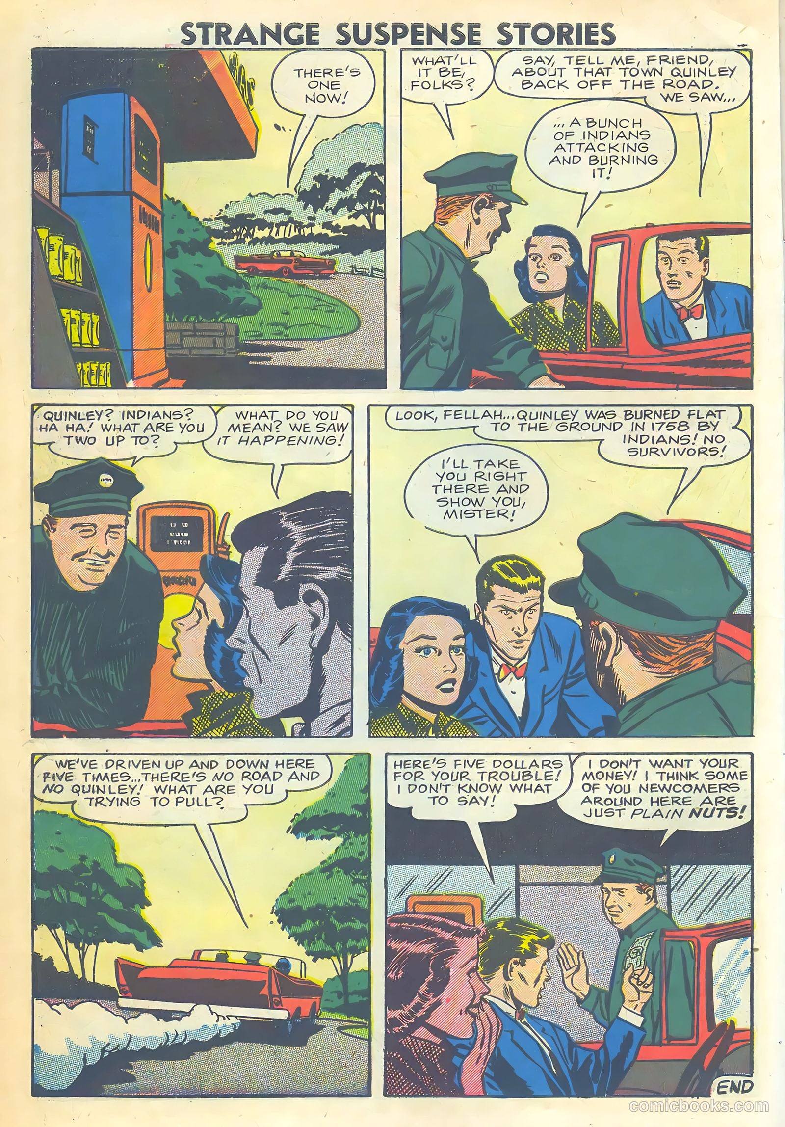 Strange Suspense Stories #38 (1958) — page 10 of 36
