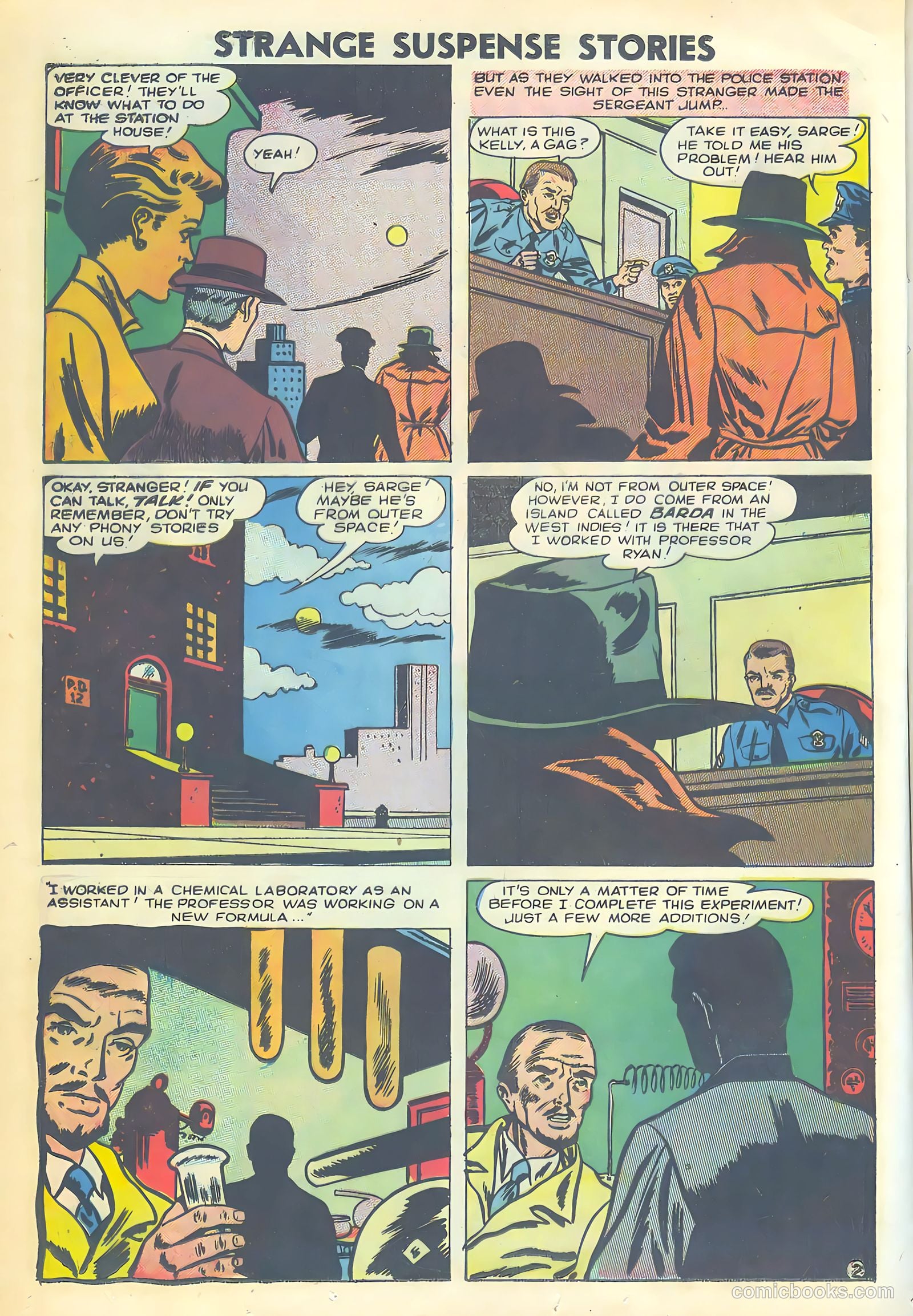 Strange Suspense Stories #38 (1958) — page 12 of 36