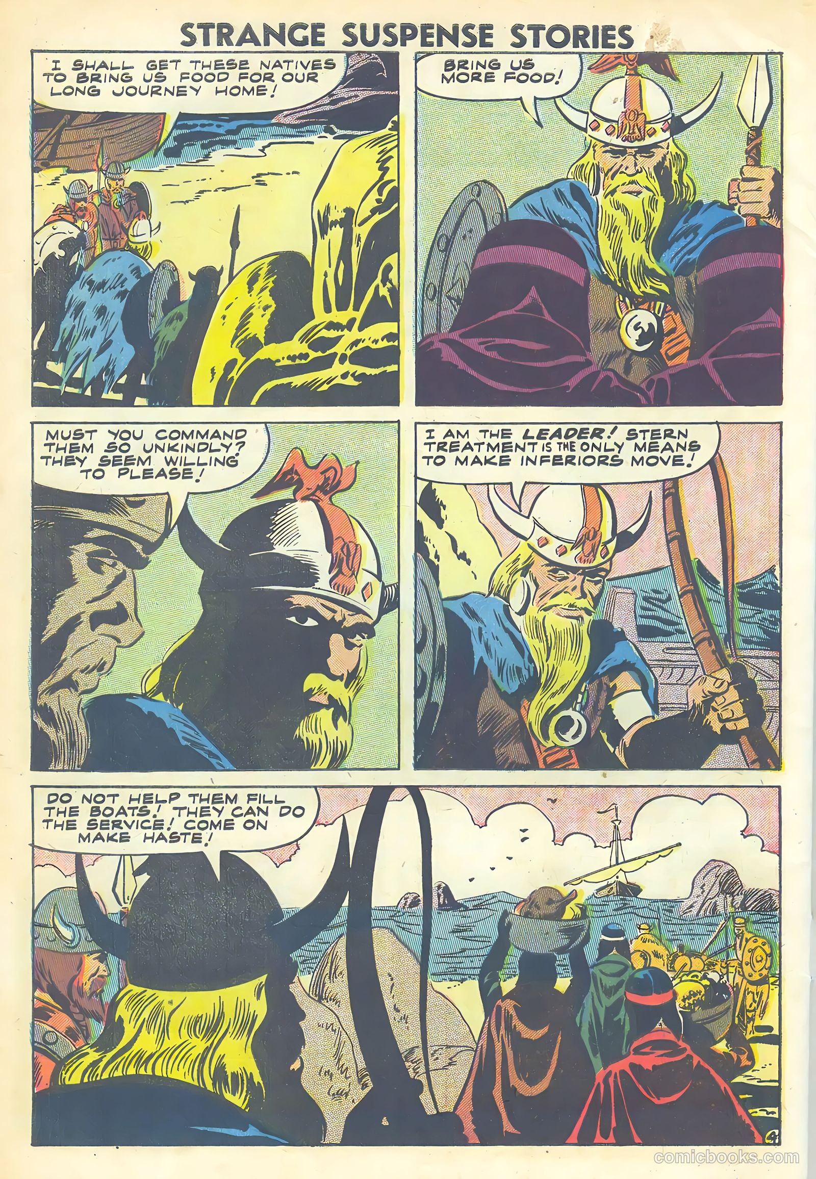 Strange Suspense Stories #38 (1958) — page 32 of 36