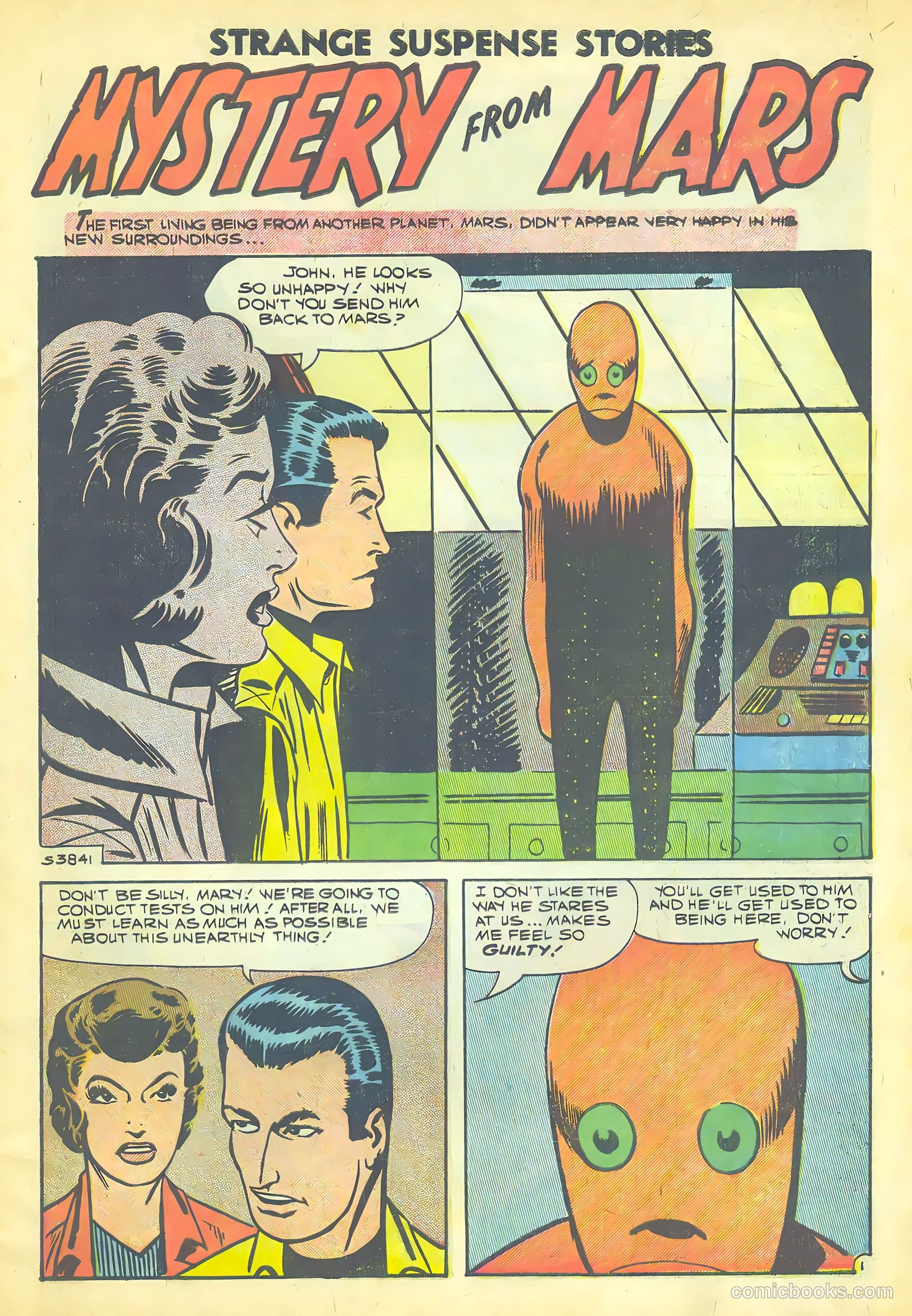 Strange Suspense Stories #39 (1958) — page 3 of 36
