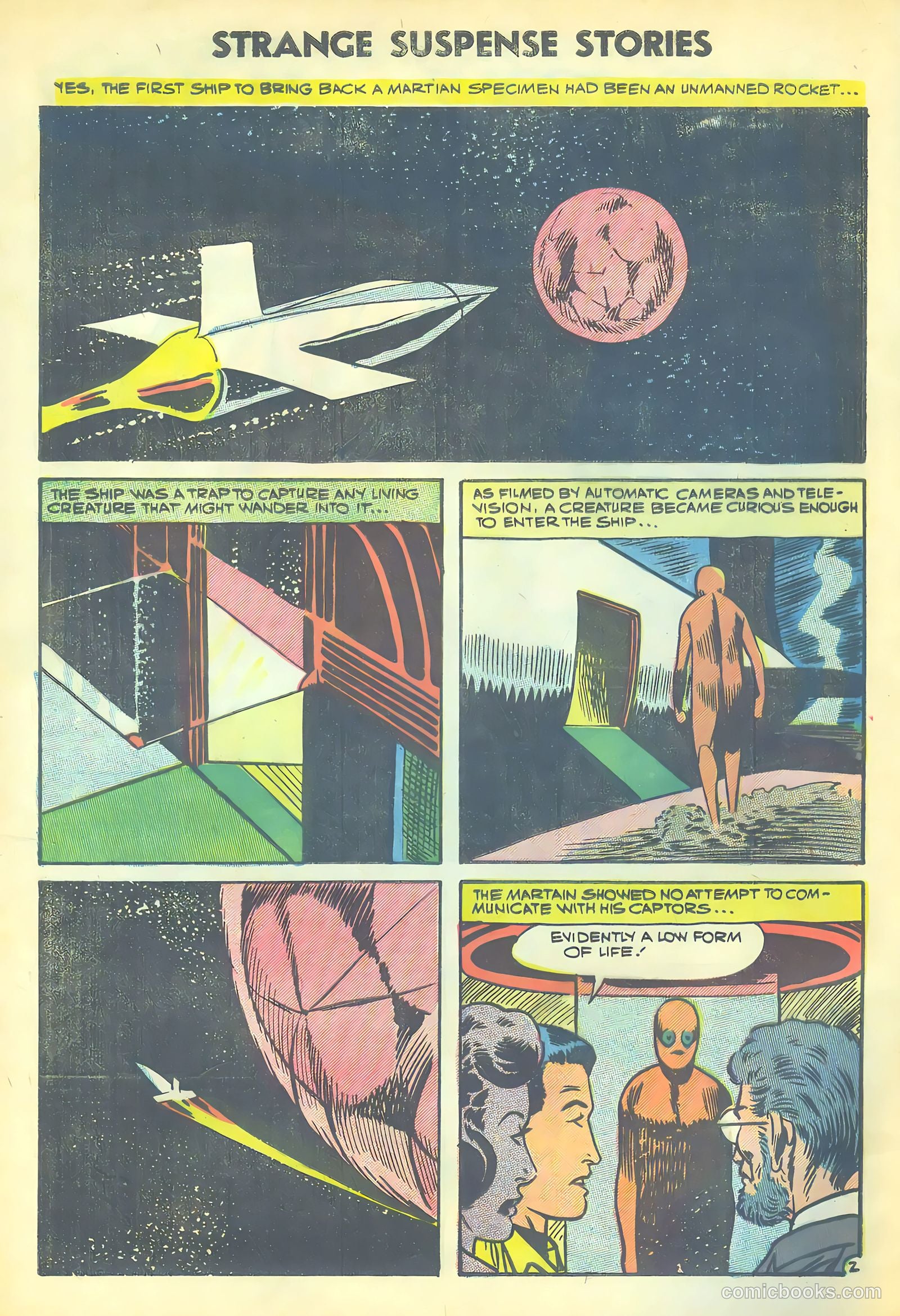Strange Suspense Stories #39 (1958) — page 4 of 36