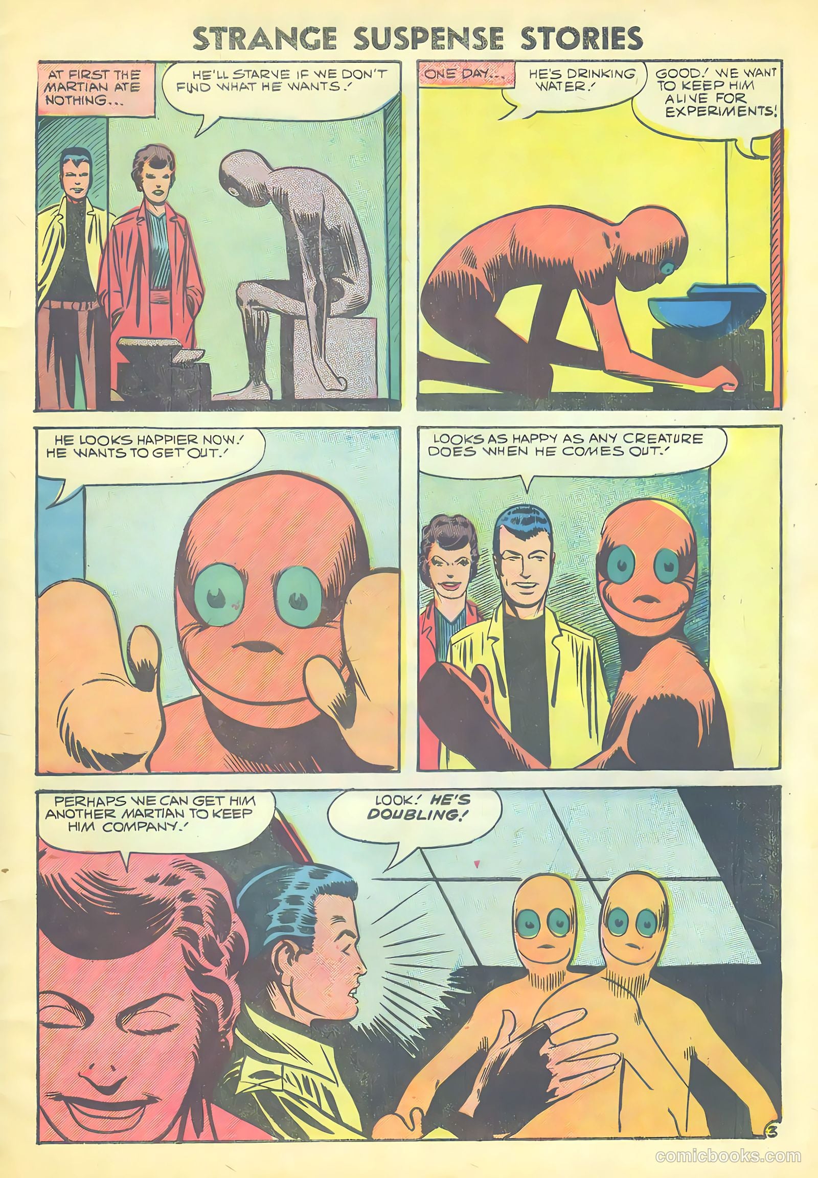 Strange Suspense Stories #39 (1958) — page 5 of 36