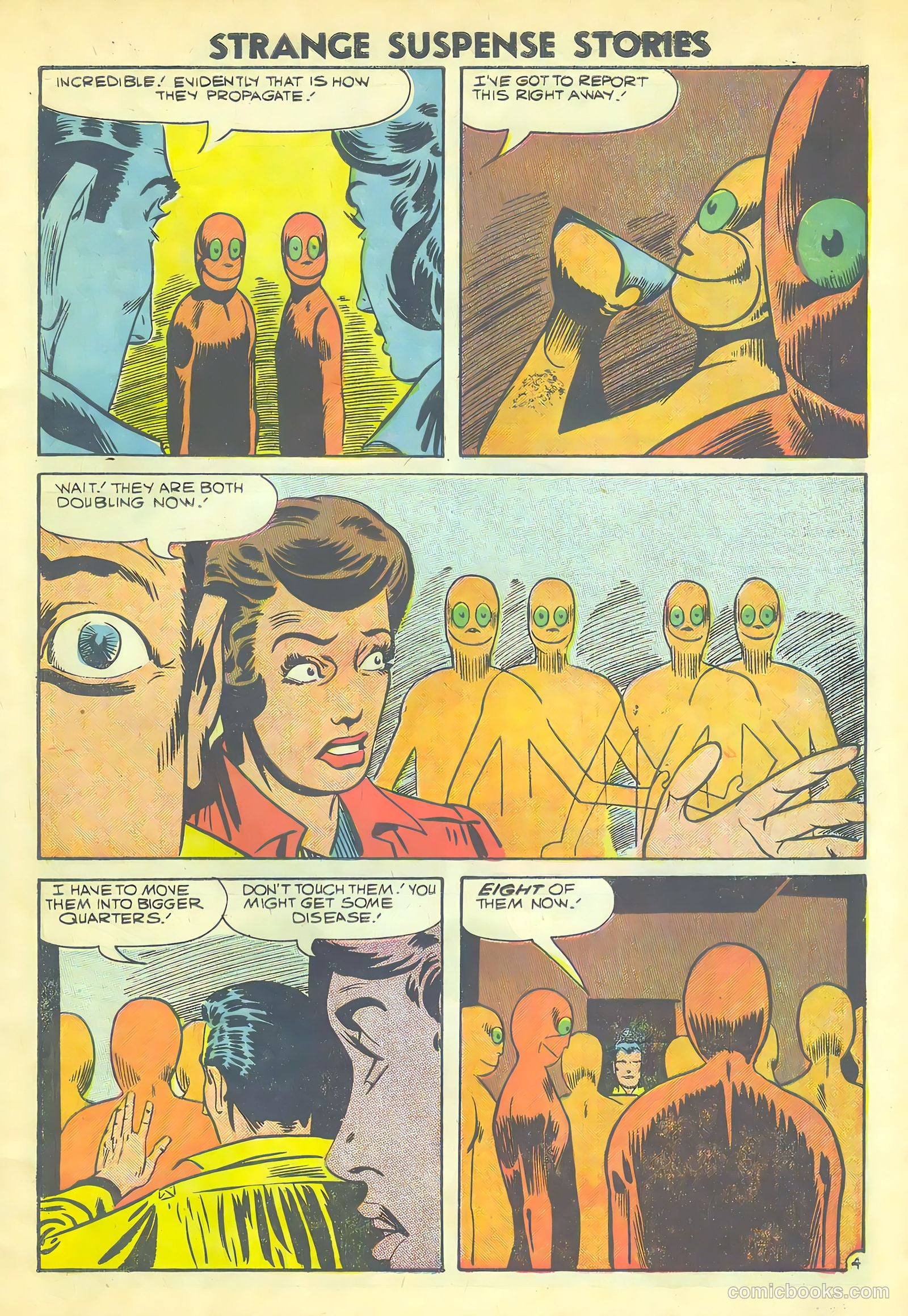 Strange Suspense Stories #39 (1958) — page 7 of 36