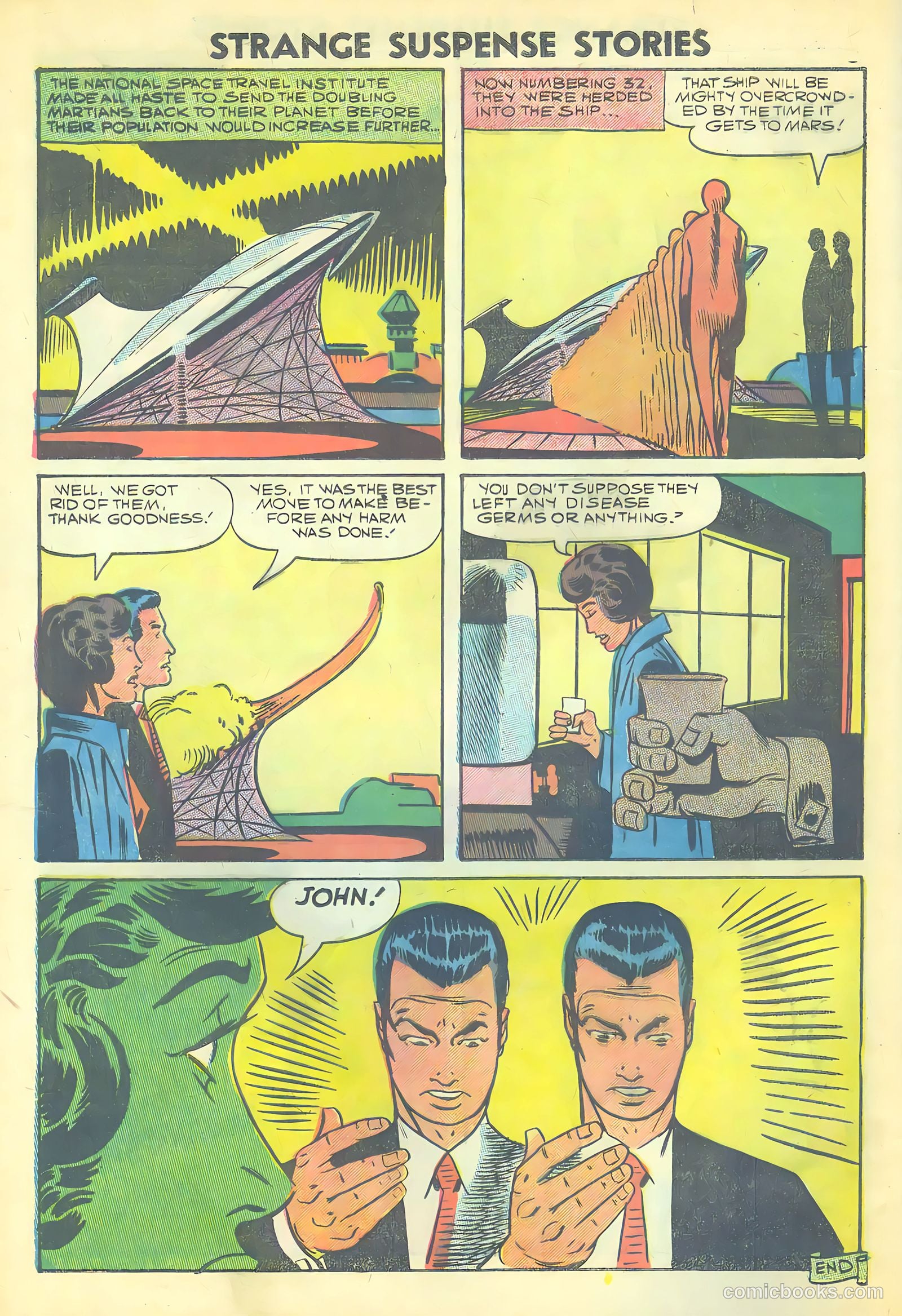 Strange Suspense Stories #39 (1958) — page 8 of 36